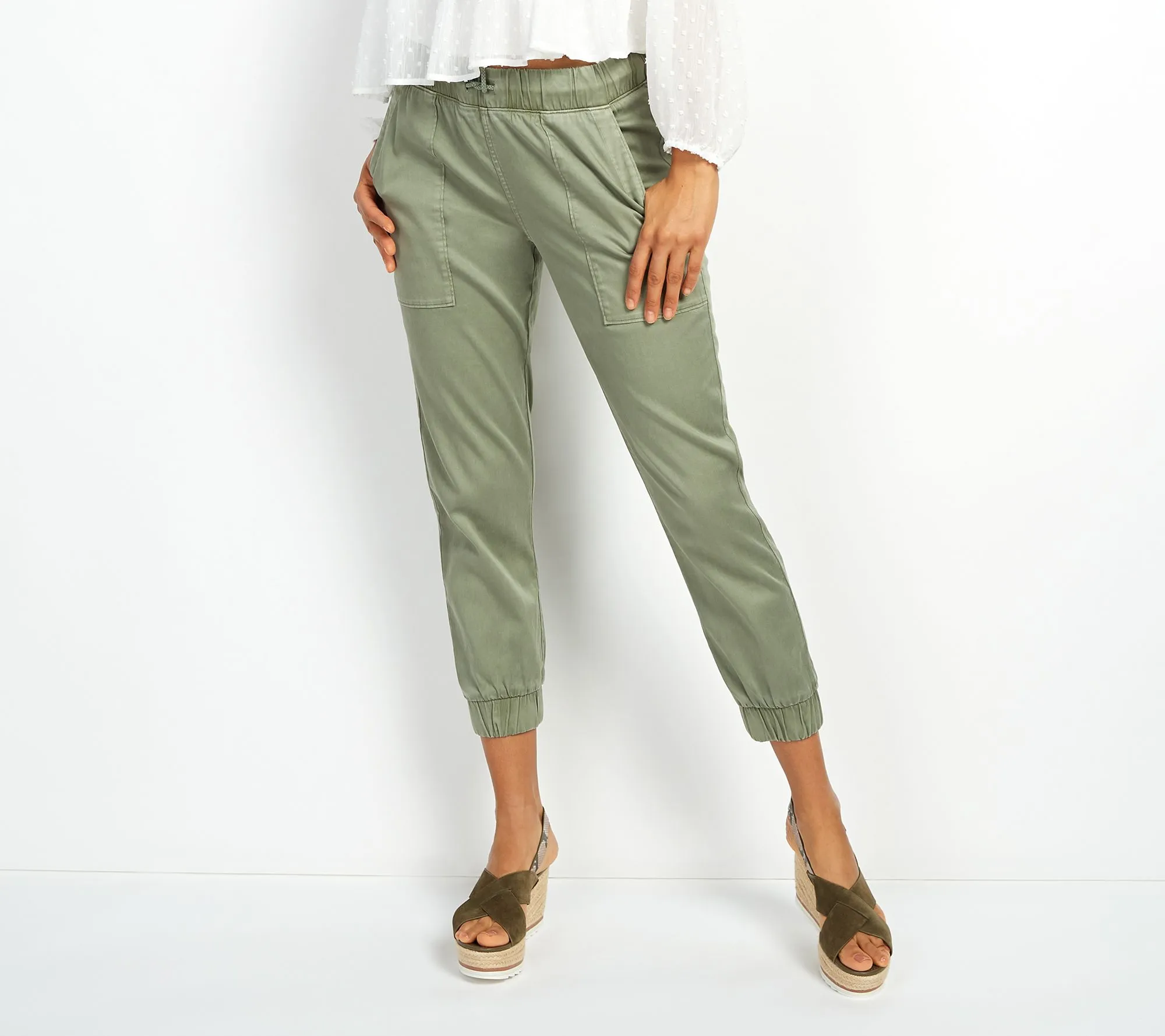 "As Is" Side Stitch Regular Tencera Jogger Pants