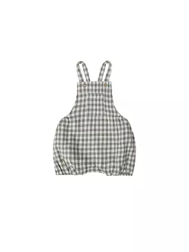 [50%OFF] hayes romper | sea green gingham