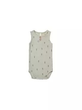 [50%OFF] sleeveless henley bodysuit | trees