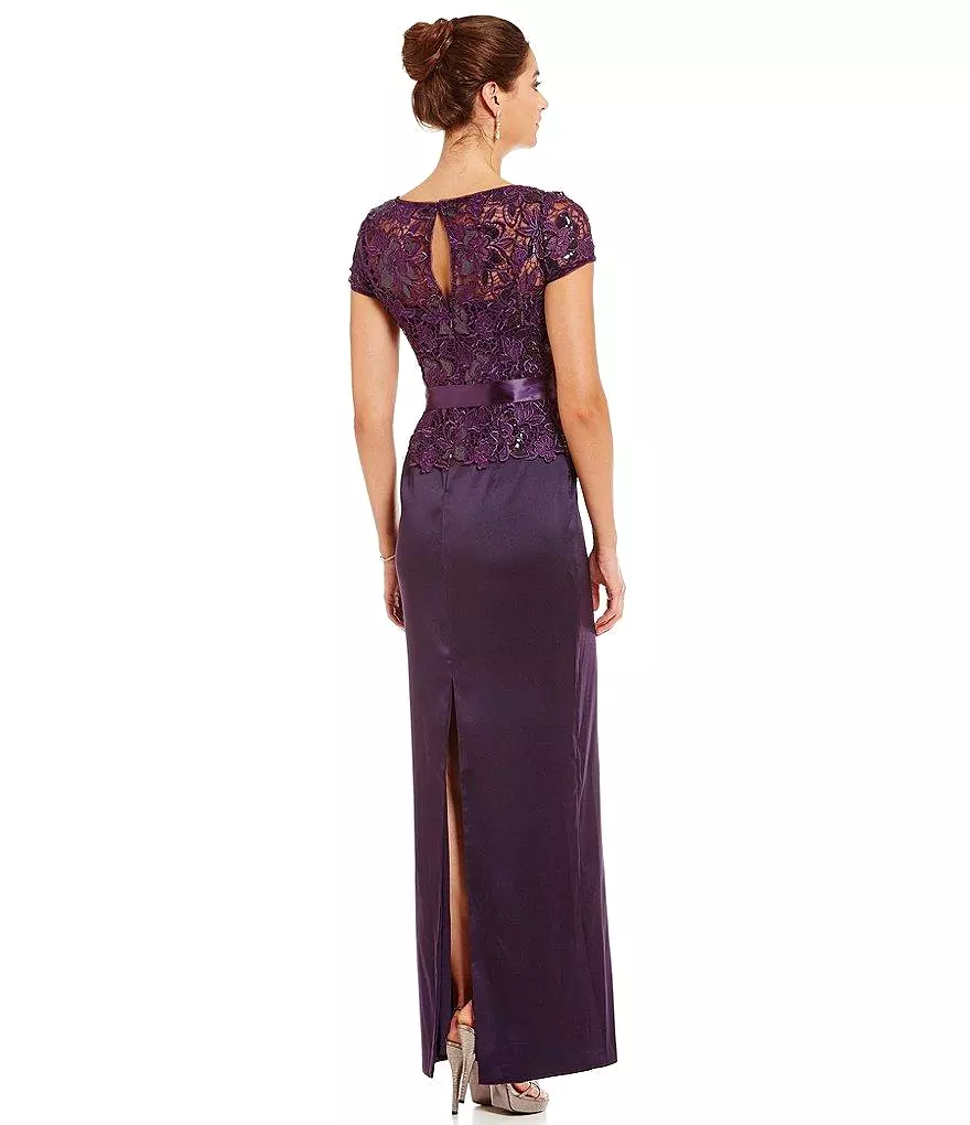 Adrianna Papell - Lace Long Dress 81929760