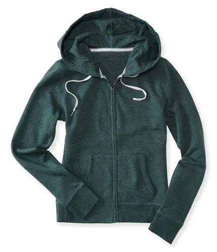 Aeropostale Womens Solid Fleece Hoodie Sweatshirt, TW2