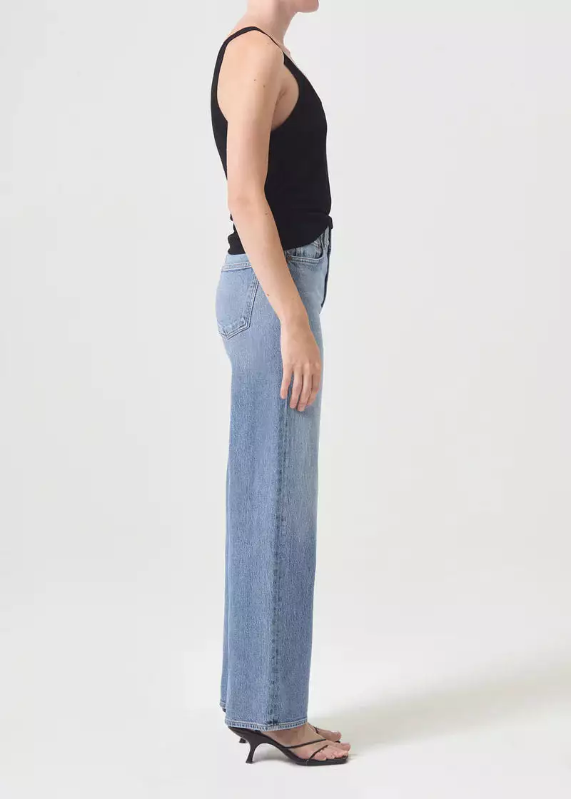 AGOLDE HARPER STRAIGHT JEAN (STRETCH) IN FLASH