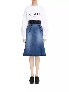 Alaa logo sweatshirt