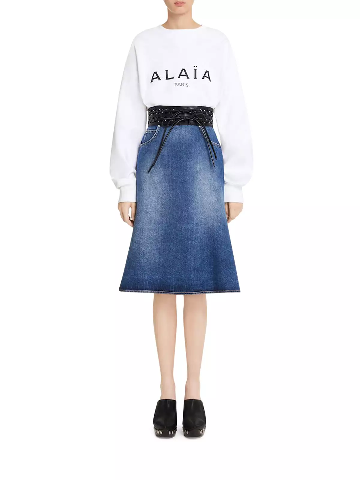 Alaa logo sweatshirt