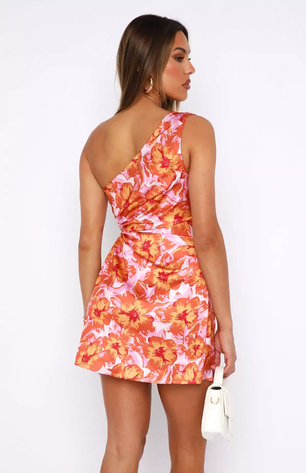 Alegra Mini Dress Hot Pink Floral