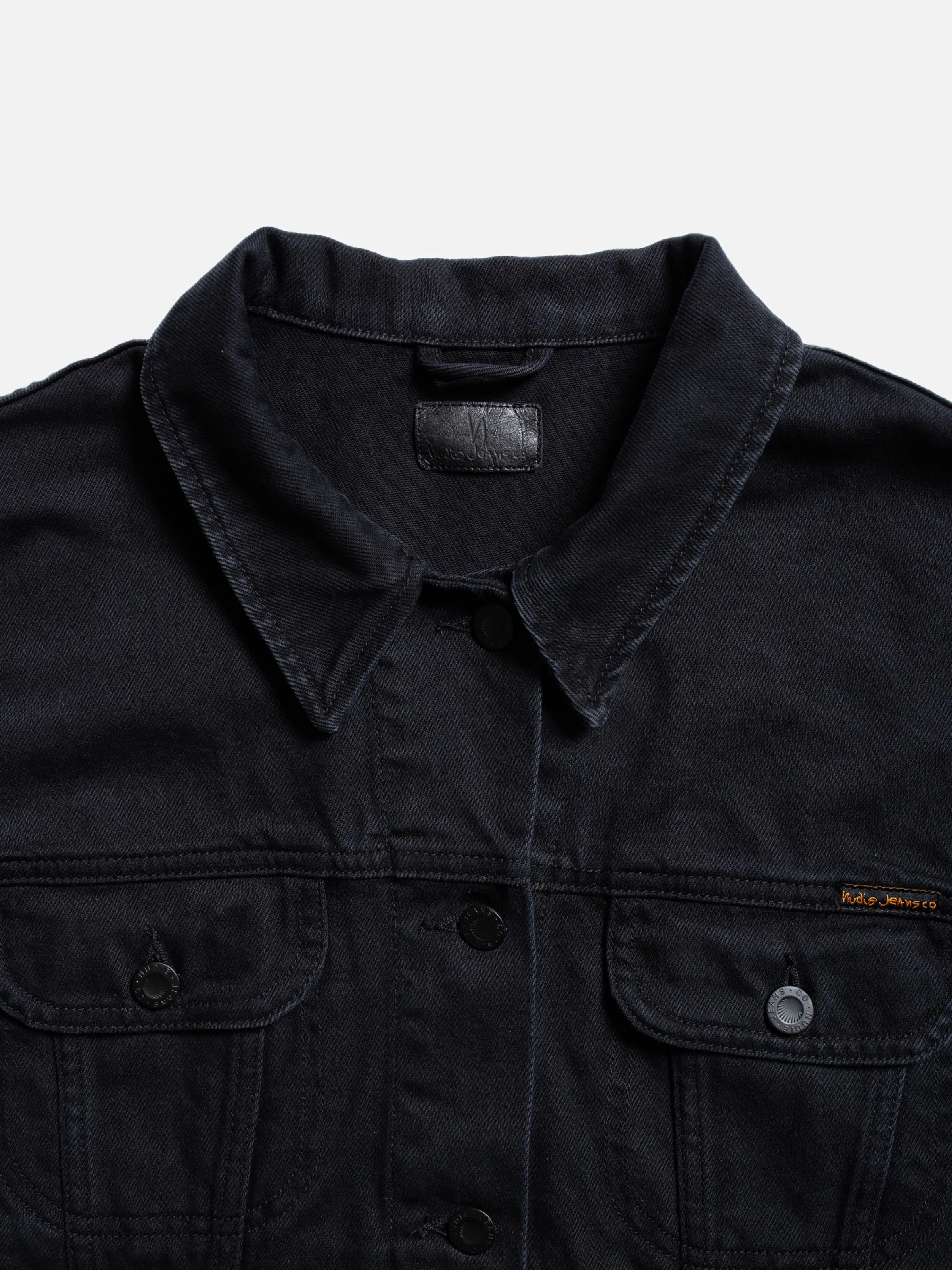 Berit Denim Jacket Asphalt Black