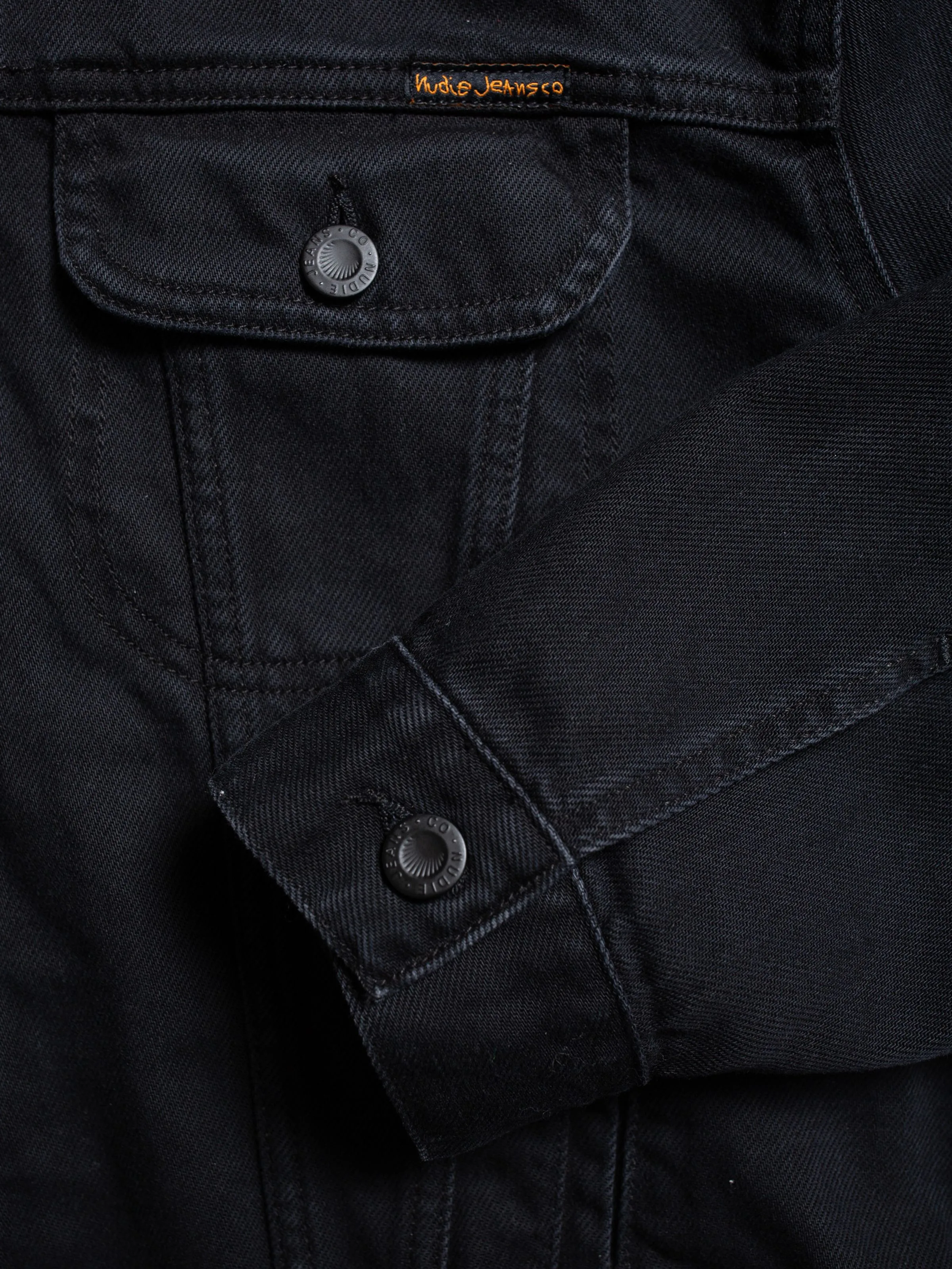 Berit Denim Jacket Asphalt Black