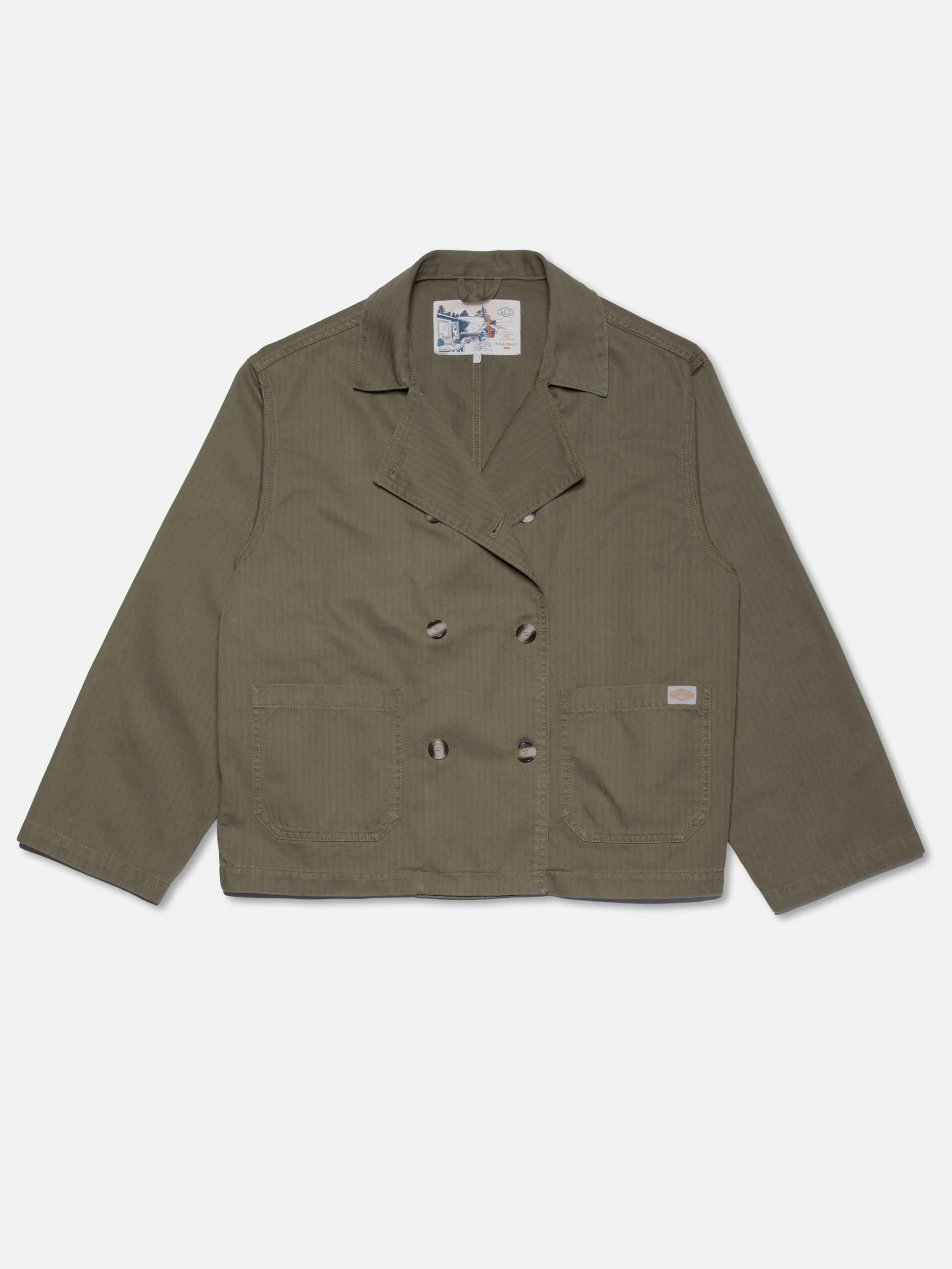 Bibbi Workwear Jacket Olive