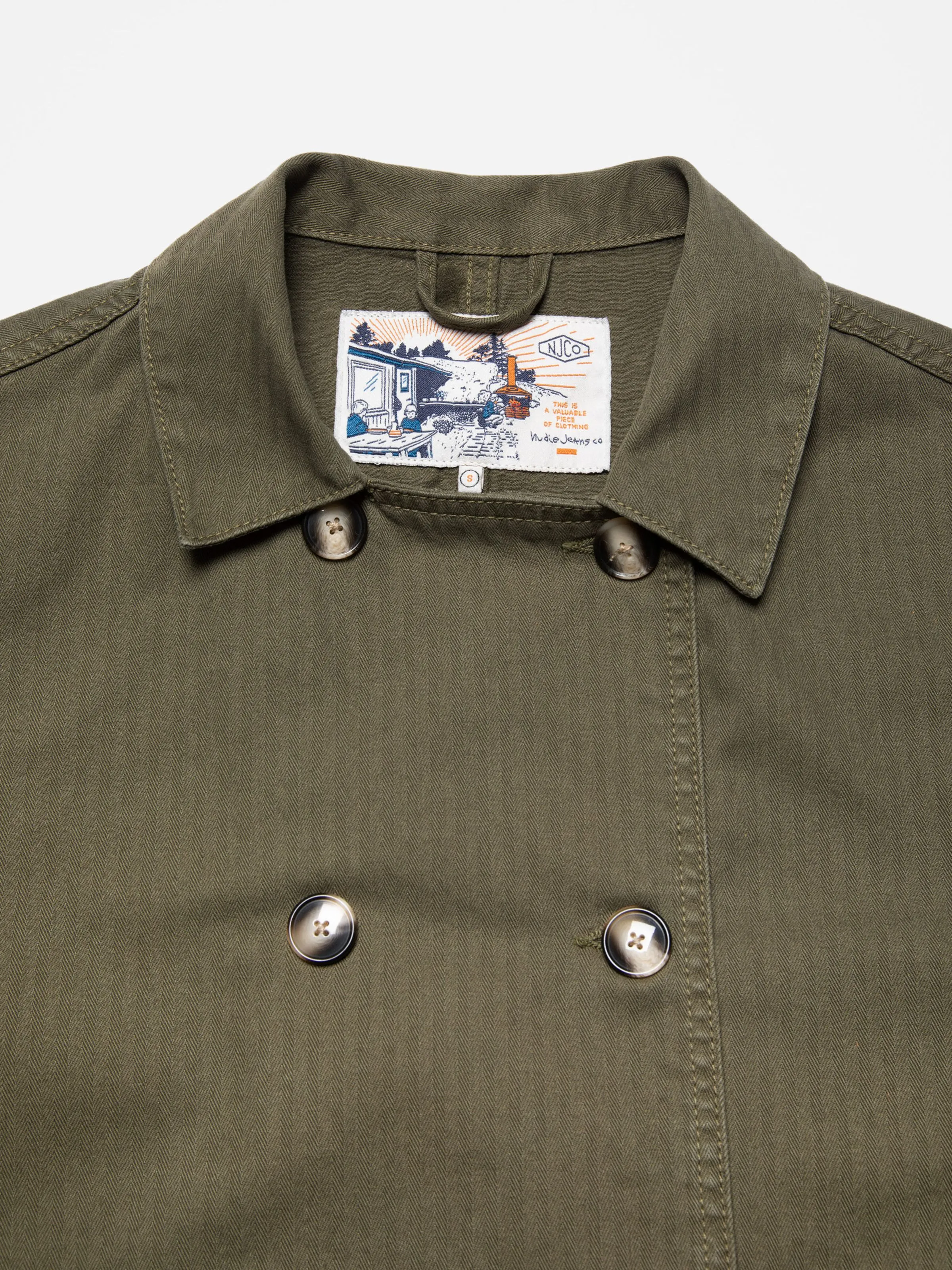 Bibbi Workwear Jacket Olive