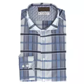 Blue Check Performance Sport Shirt