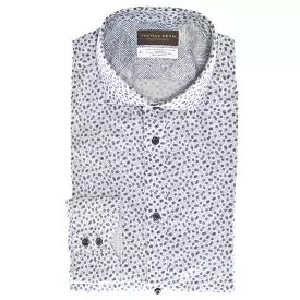 Blue Circle Dot Performance Sport Shirt