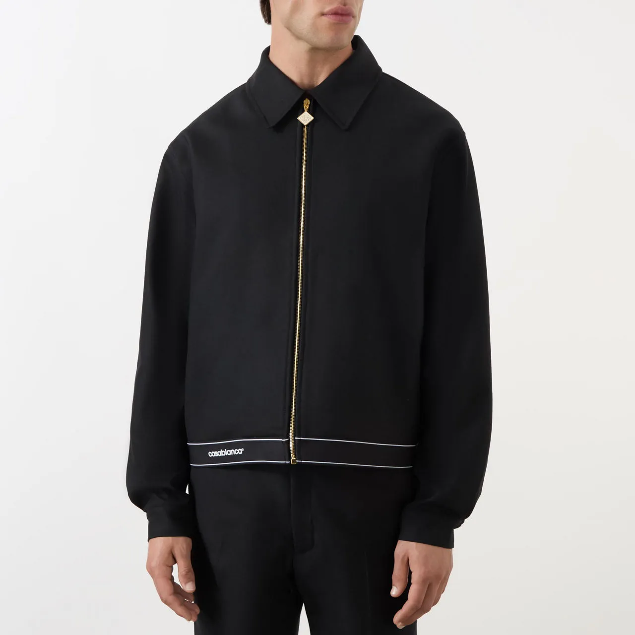 CASABLANCA Sports Tailored Jacket - Black