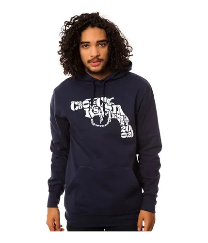 Crooks & Castles Mens The Snub Text Hoodie Sweatshirt