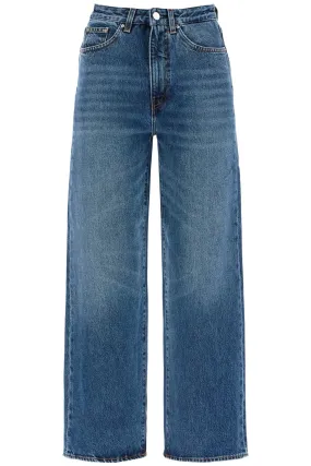 cropped flare jeans 221 230 741 32 WASHED BLUE