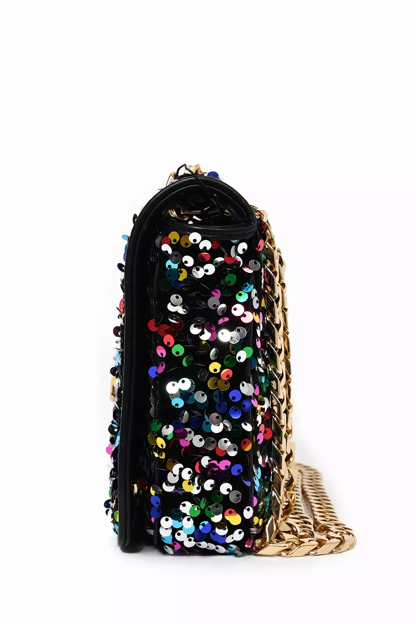 Dolce & Gabbana Multicolour Sequin Chain Bag