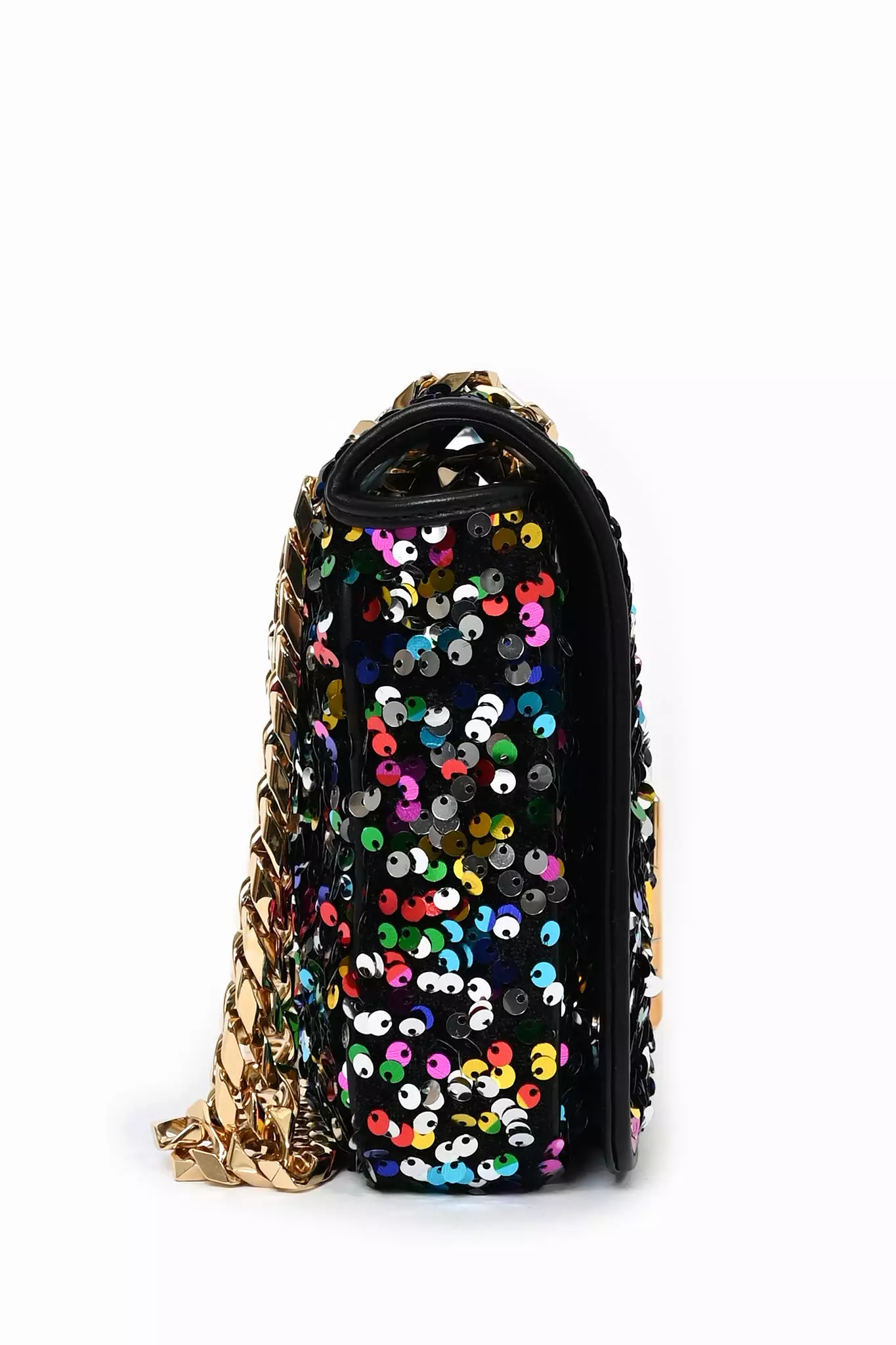 Dolce & Gabbana Multicolour Sequin Chain Bag