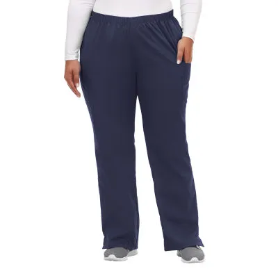 Fundamentals By White Swan 14720 Cargo Womens Plus Scrub Pants