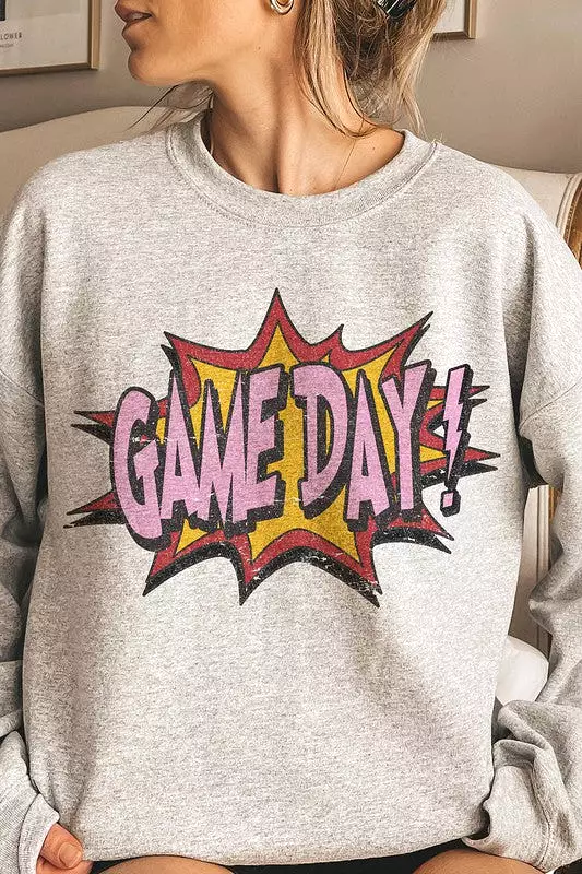 GAME DAY SWEATSHIRT PLUS SIZE