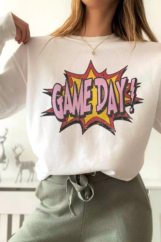 GAME DAY SWEATSHIRT PLUS SIZE