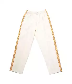 GEO TRACK PANT- CREAM