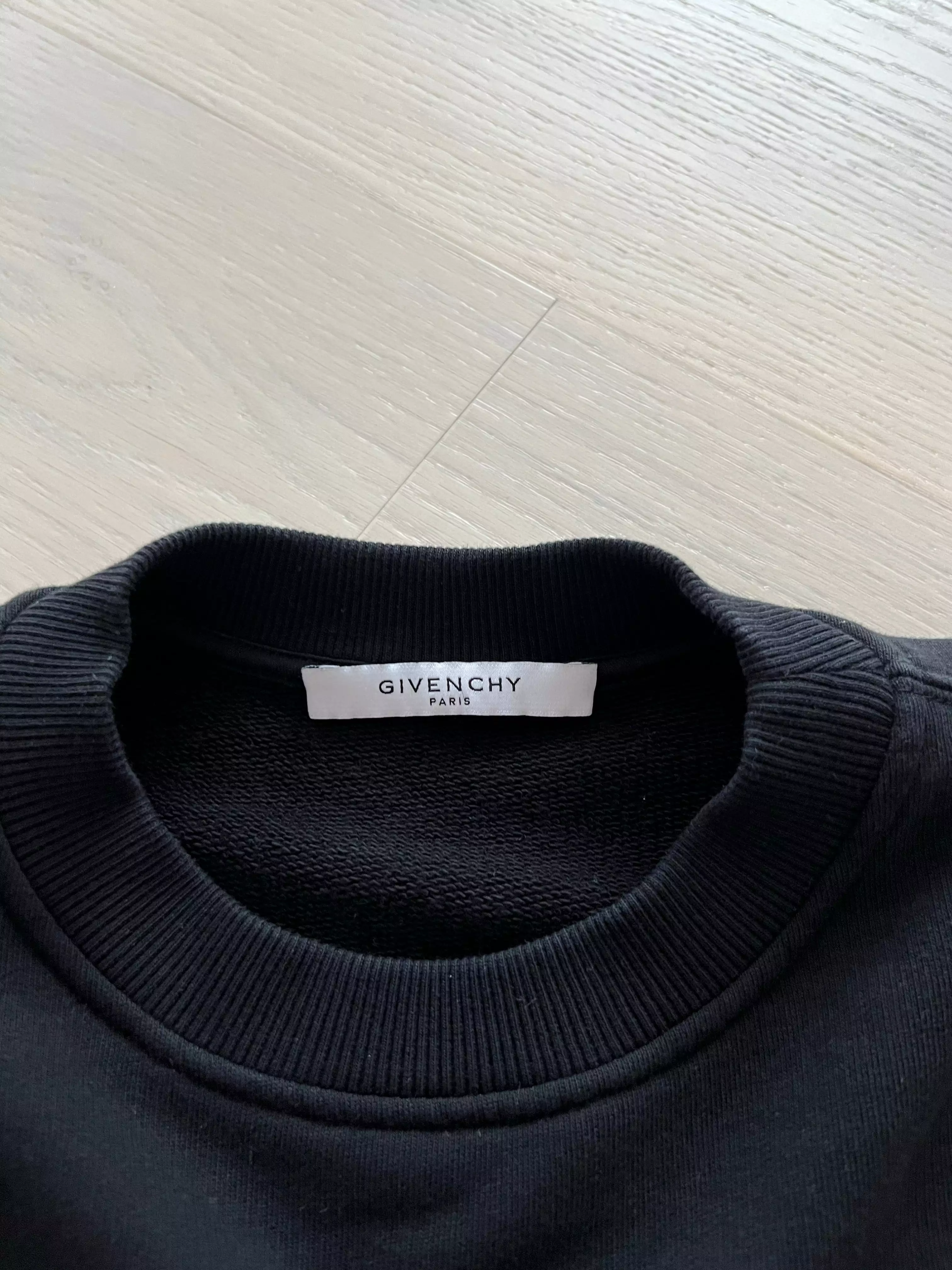 Givenchy cropped logo sweatshirt