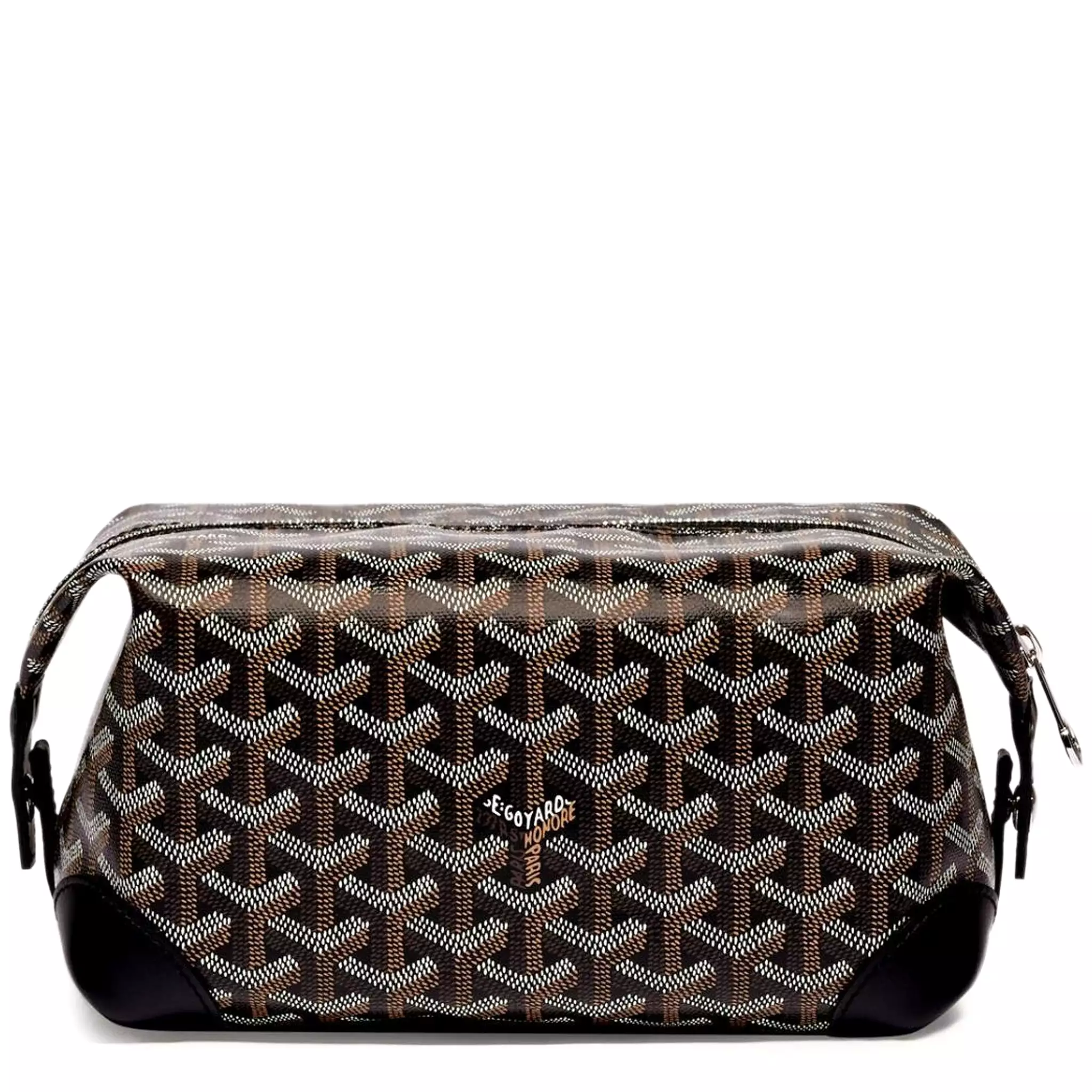 Goyard Bowling 25 Black Toiletry Bag