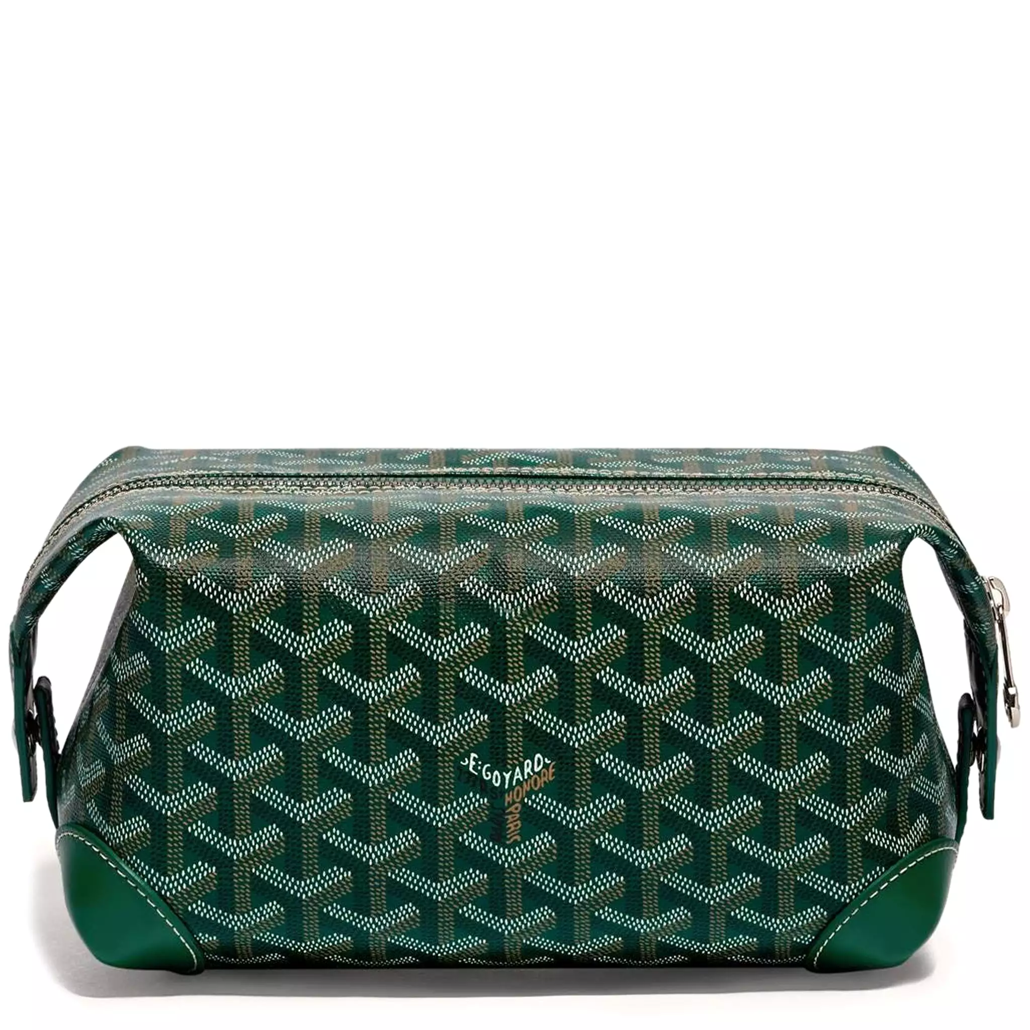 Goyard Bowling 25 Green Toiletry Bag