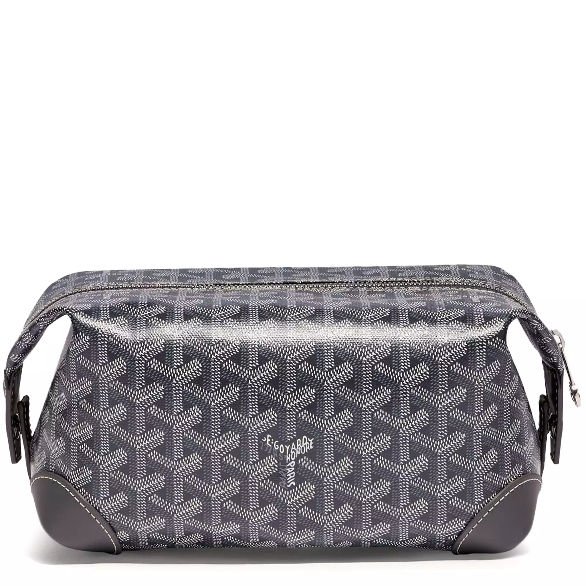 Goyard Bowling 25 Grey Toiletry Bag