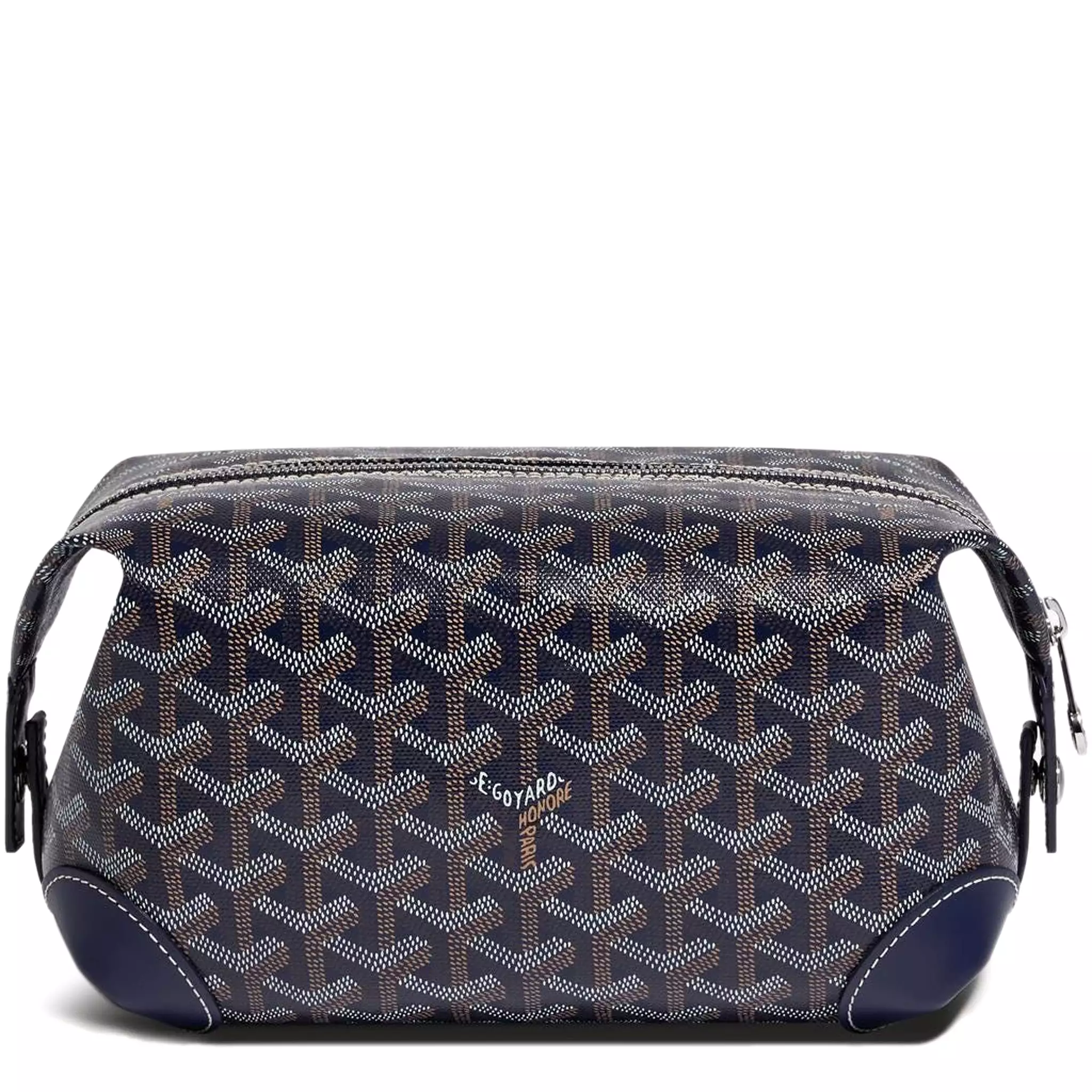 Goyard Bowling 25 Navy Toiletry Bag