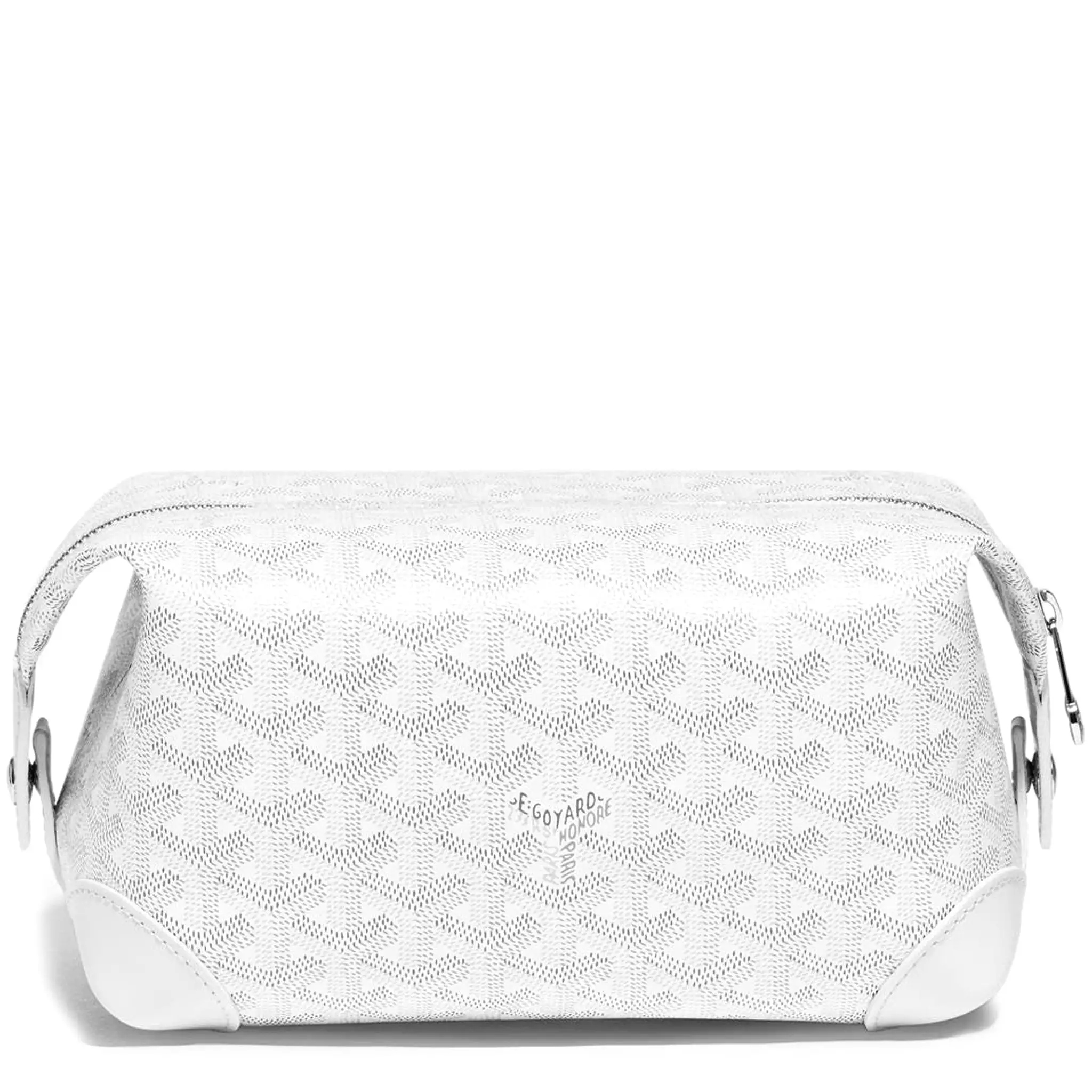 Goyard Bowling 25 White Toiletry Bag