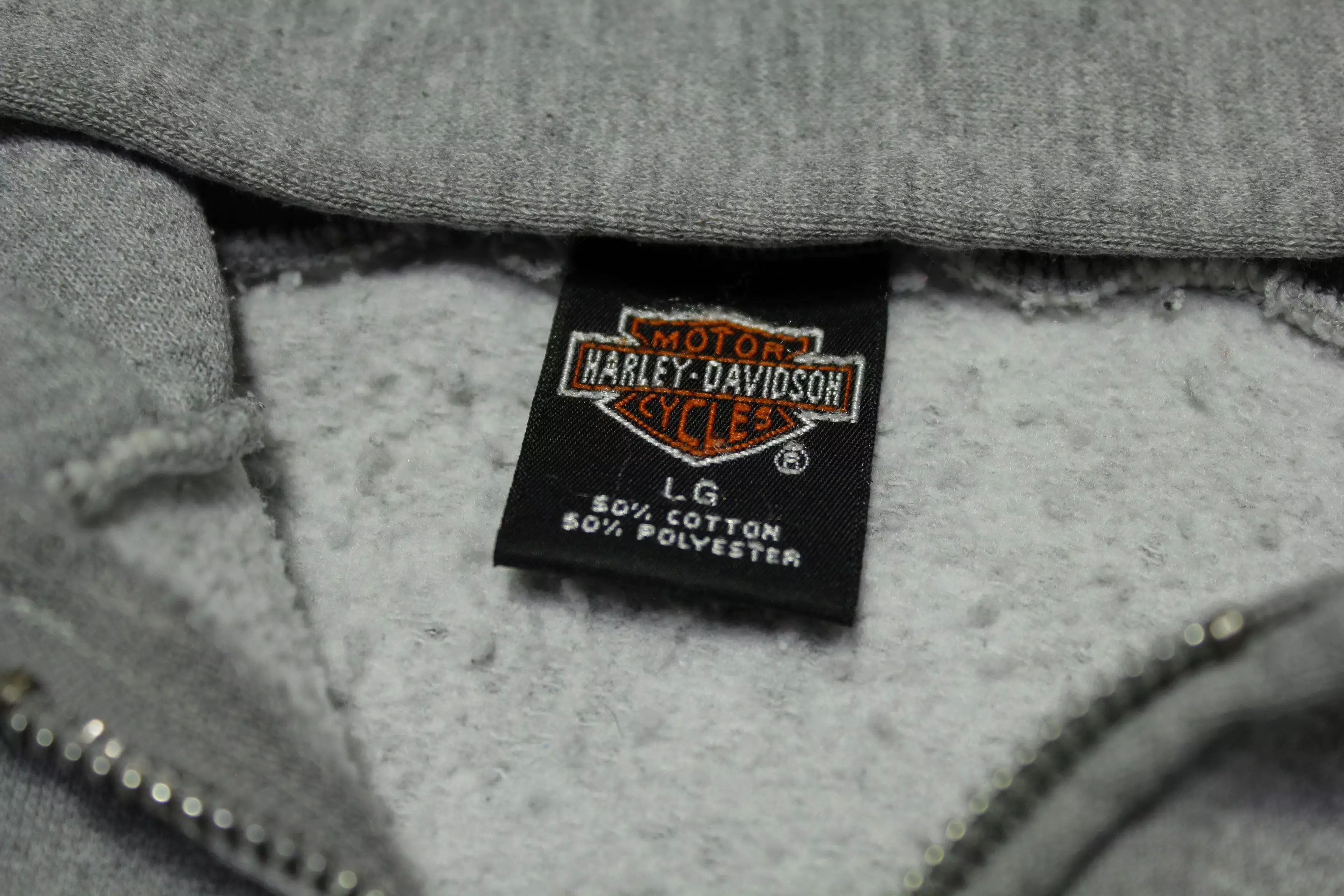 Harley Davidson HD San Francisco Vintage 1997 Dudley Perkins 90's Hoodie Sweatshirt