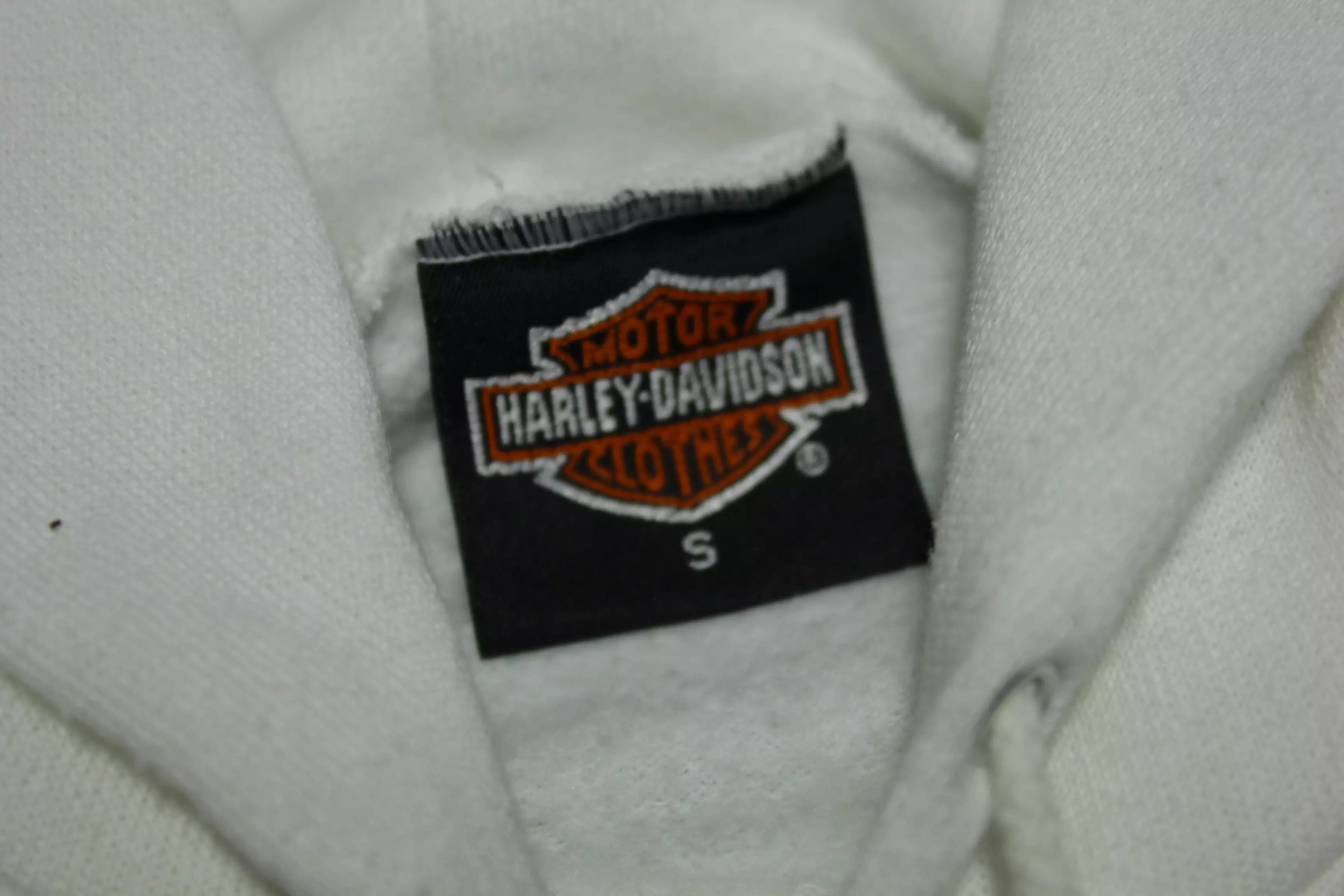 Harley Davidson Motorcycles Vintage 90's 1991 3D Emblem Hoodie Sweatshirt