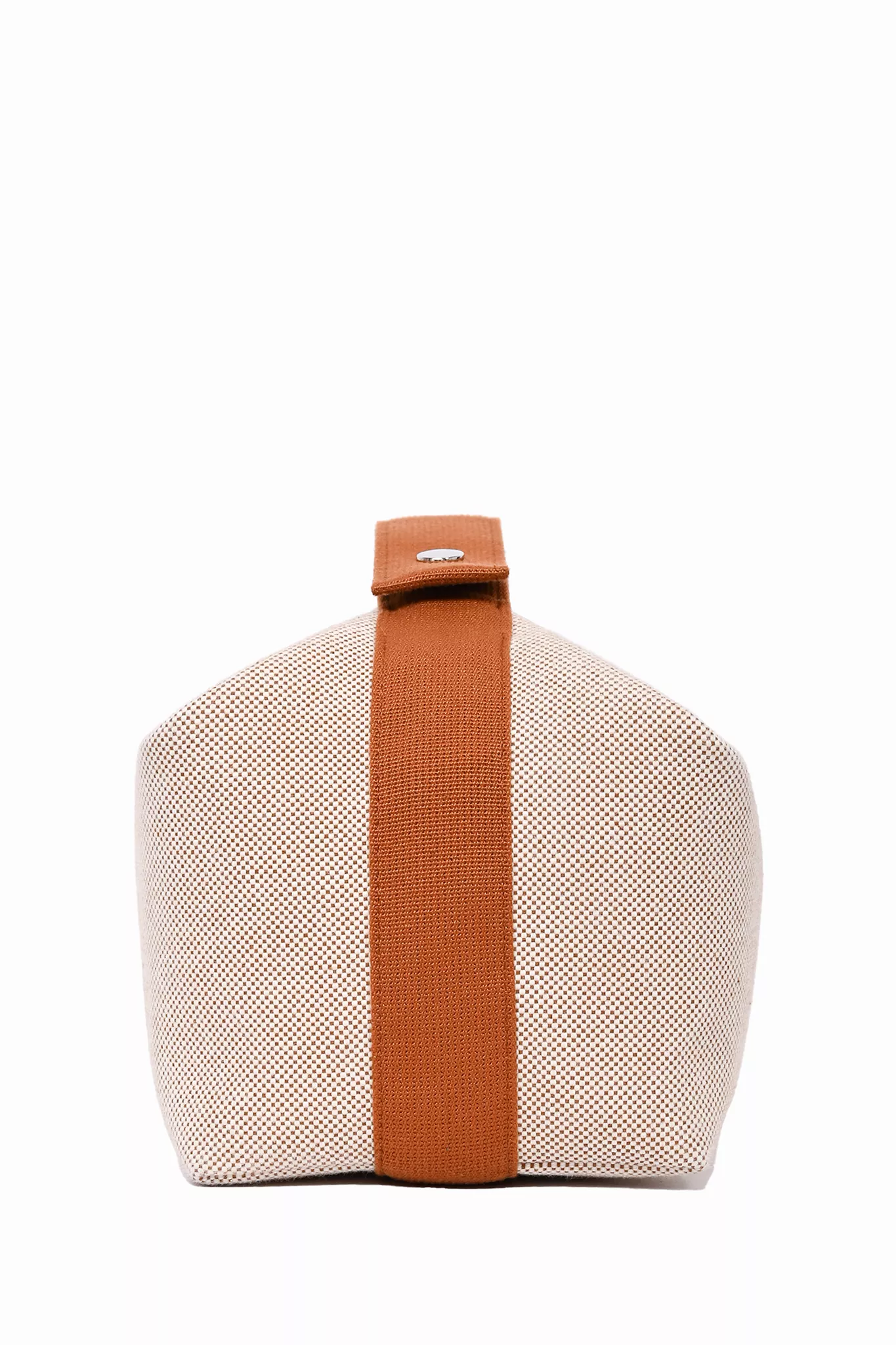 Hermes Brown Canvas 'Bride A Brac Cabriole' GM Toiletry Bag