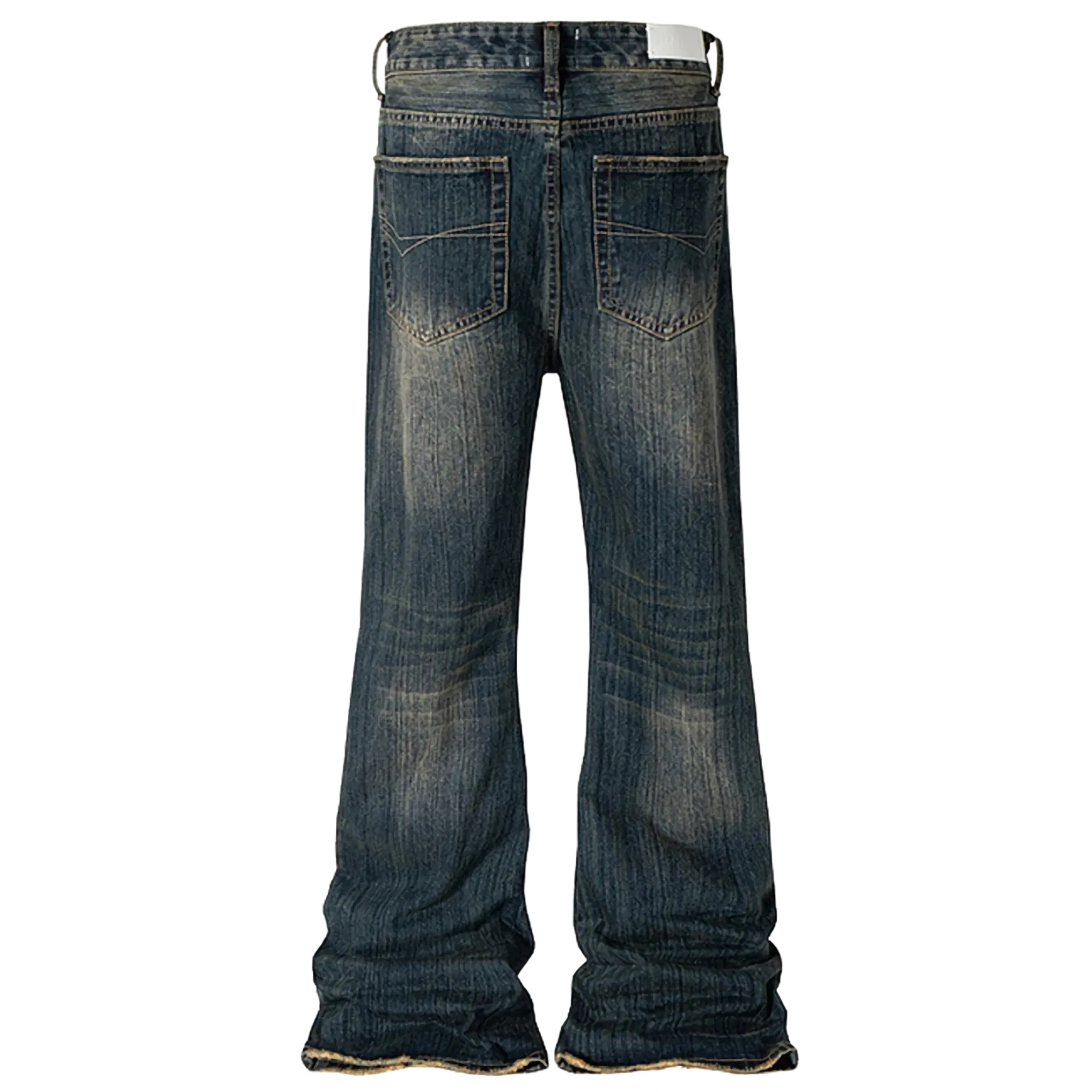 'Indigo' Vintage Flare Leg Denim Jeans