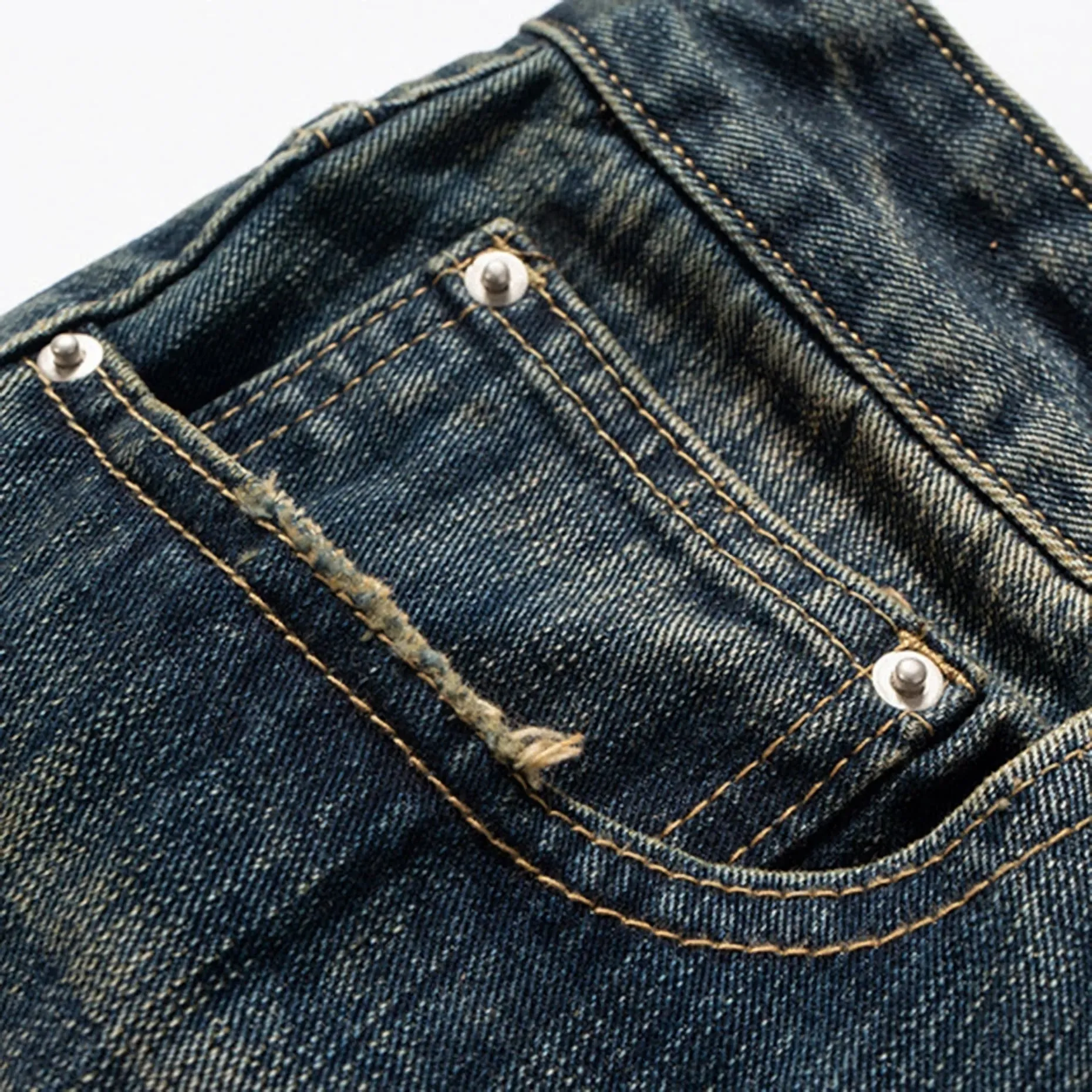 'Indigo' Vintage Flare Leg Denim Jeans