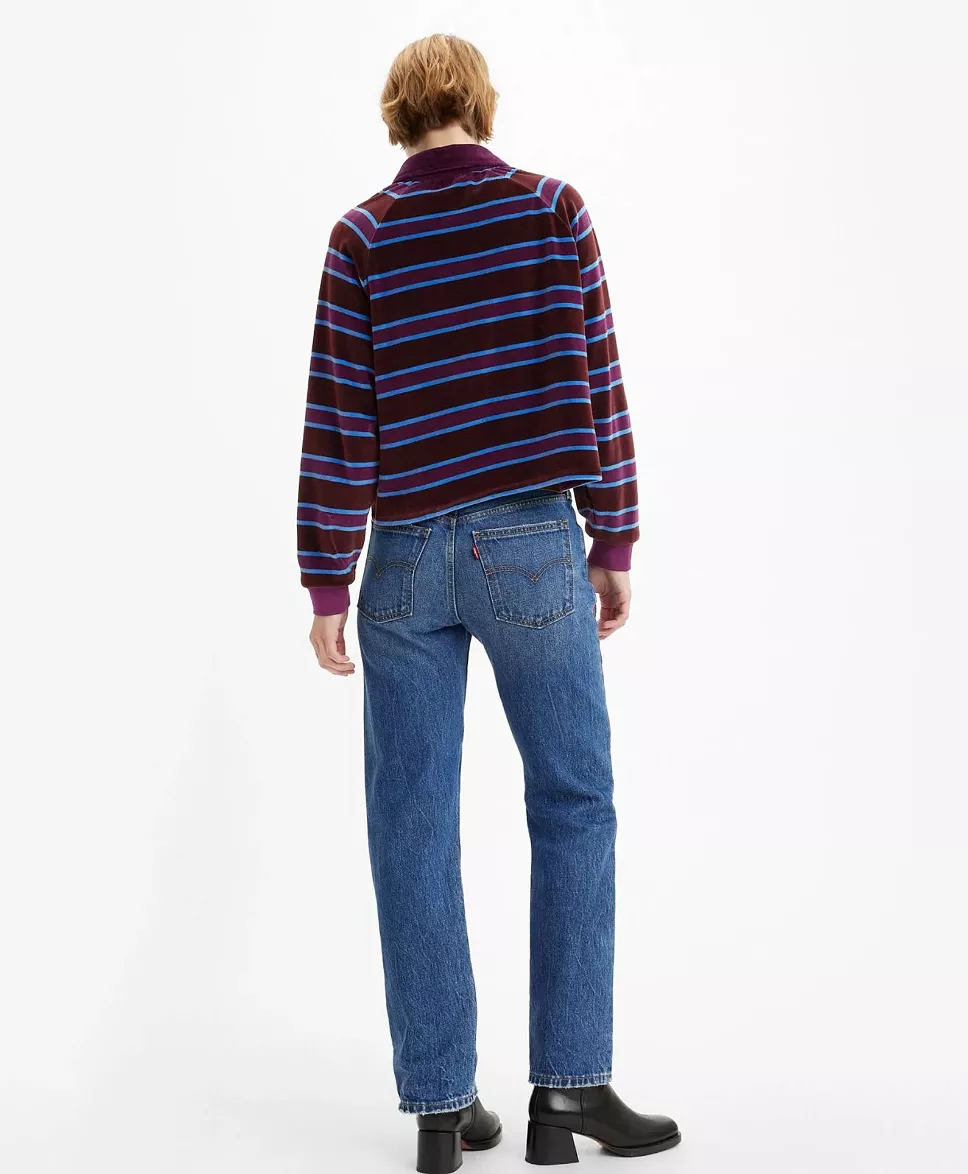 Levi's Middy Straight Jean in Idle Time