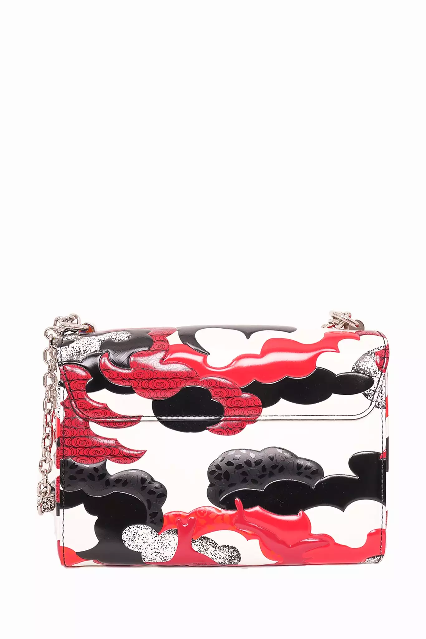 Louis Vuitton 2017 Red/Black Waves 'Twist' Chain Bag