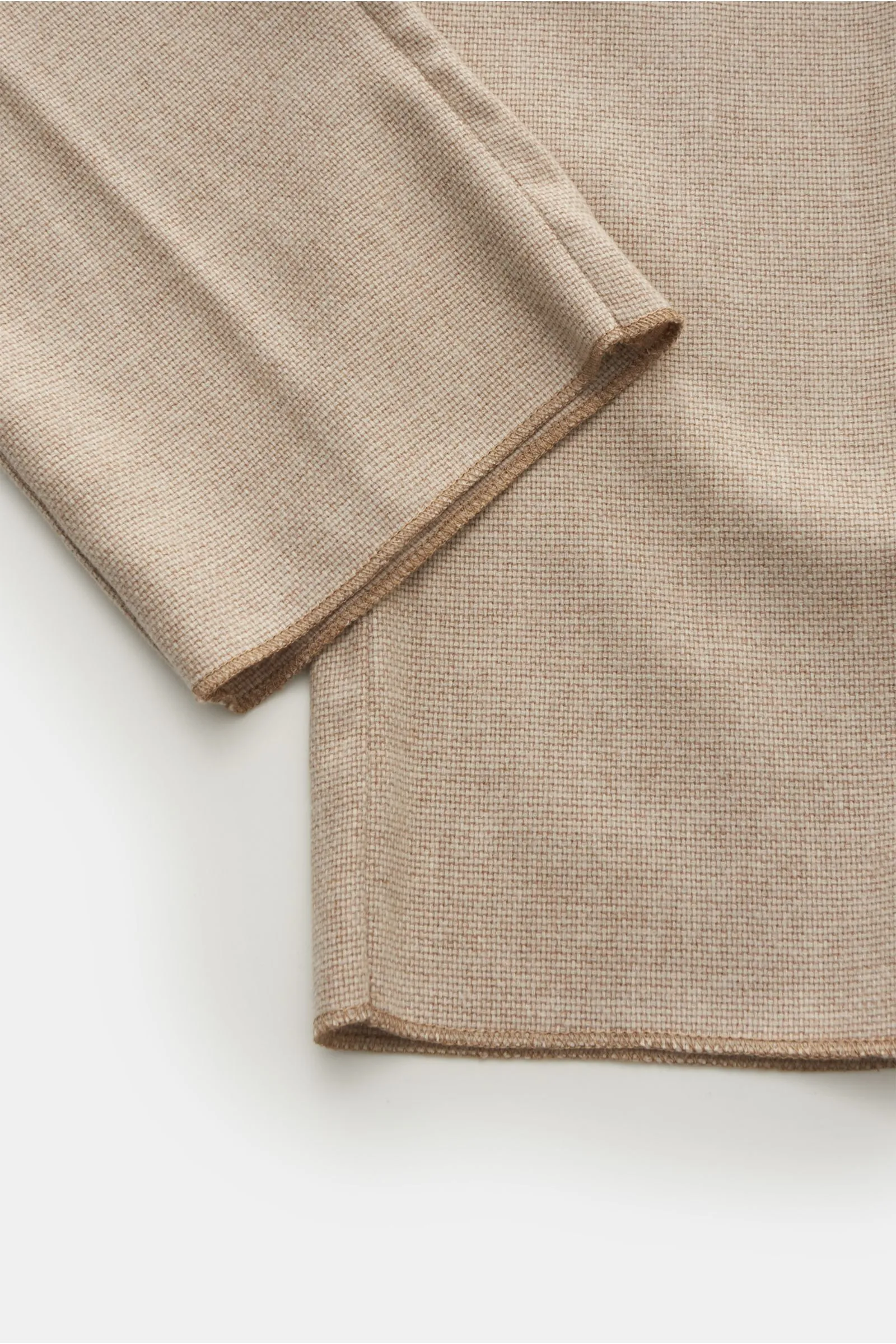 MARCO PESCAROLO wool jogger pants 'Chiaia' beige