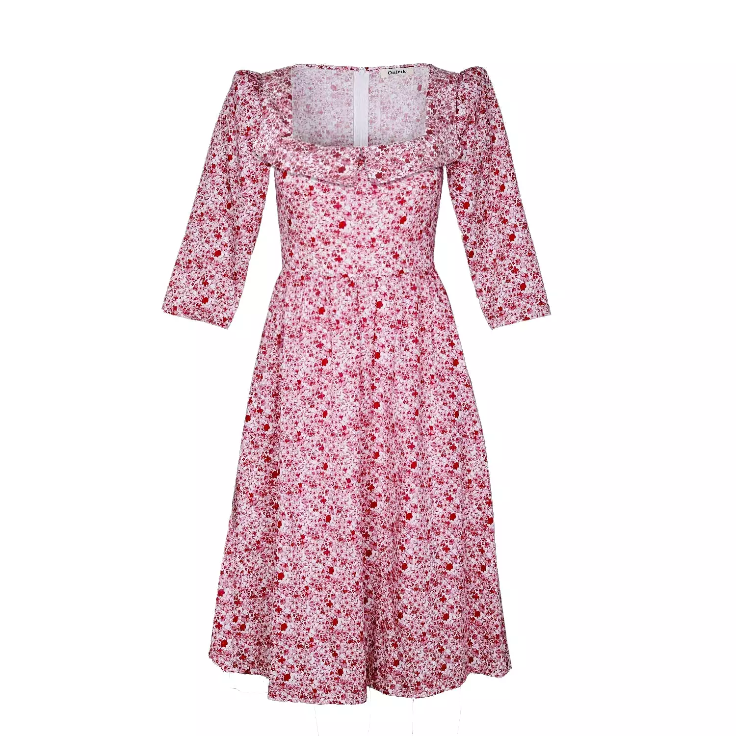 Marisol Dress / Pink + Milkly White Liberty Floral Cotton