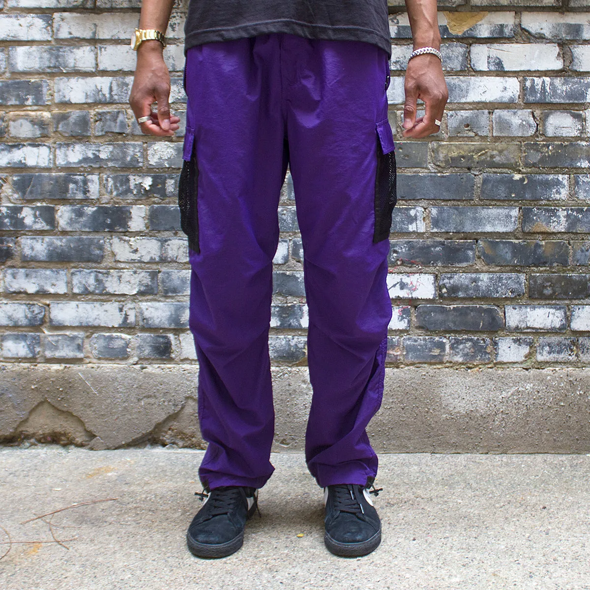 Mesh Cargo Pants