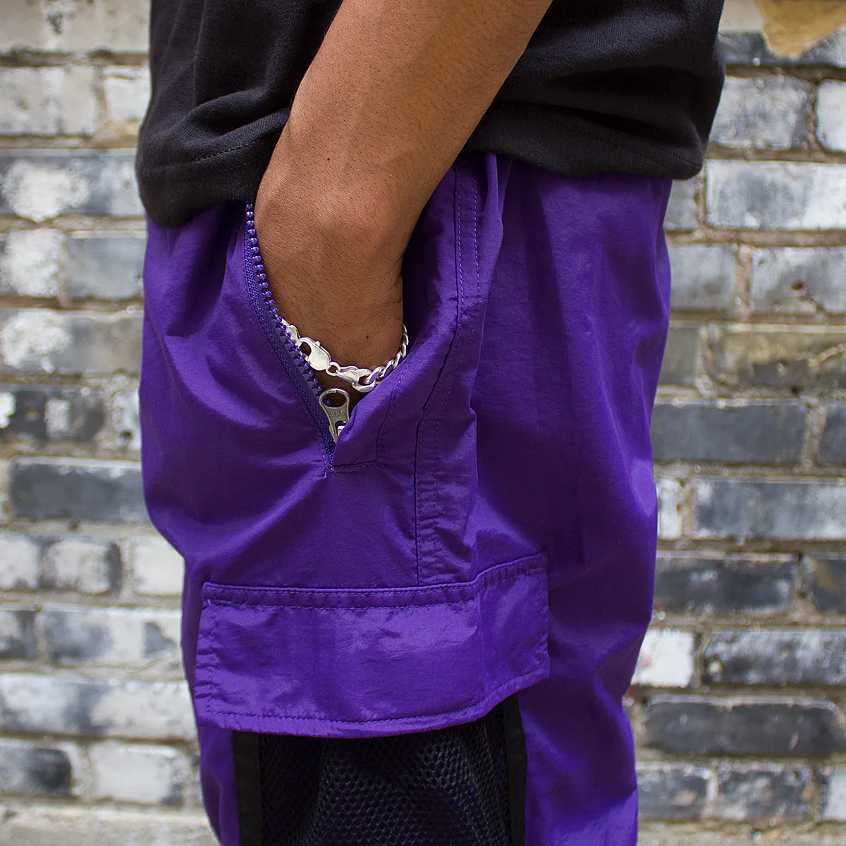 Mesh Cargo Pants