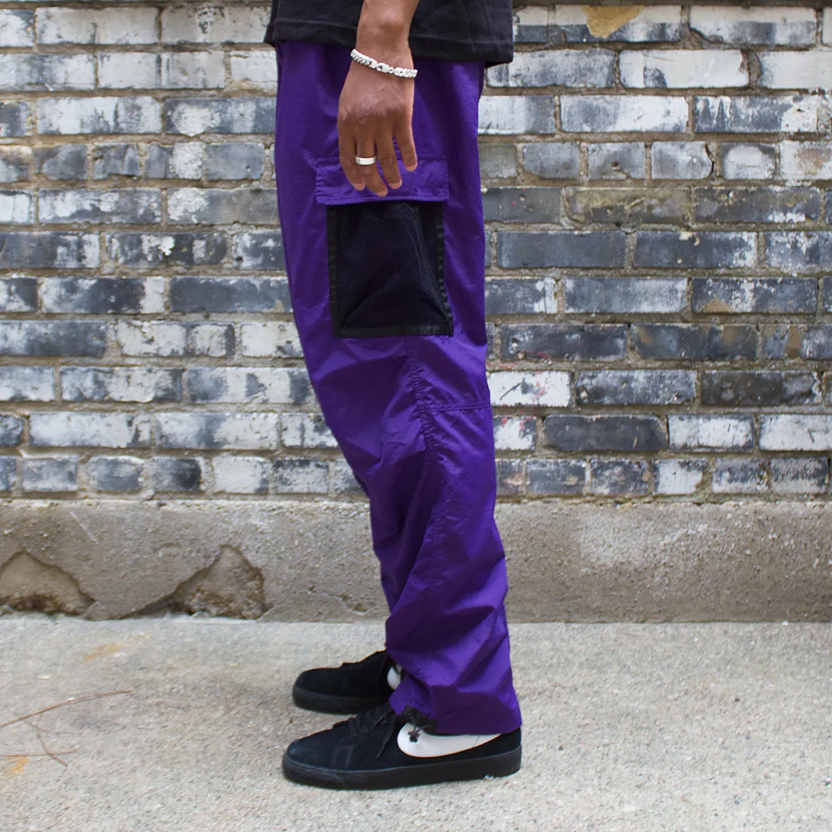 Mesh Cargo Pants