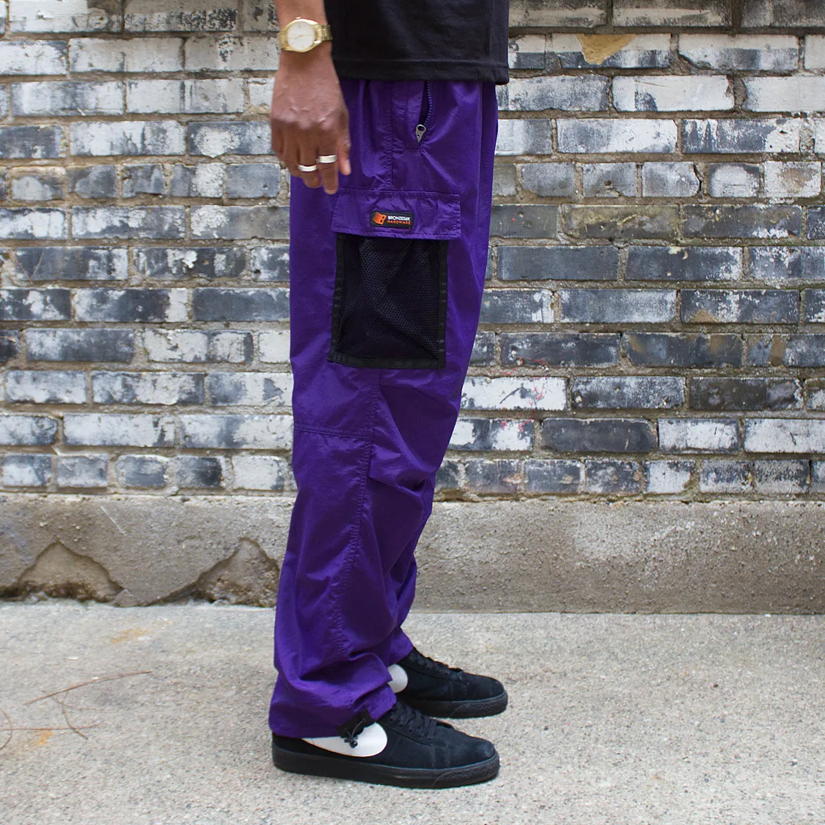 Mesh Cargo Pants