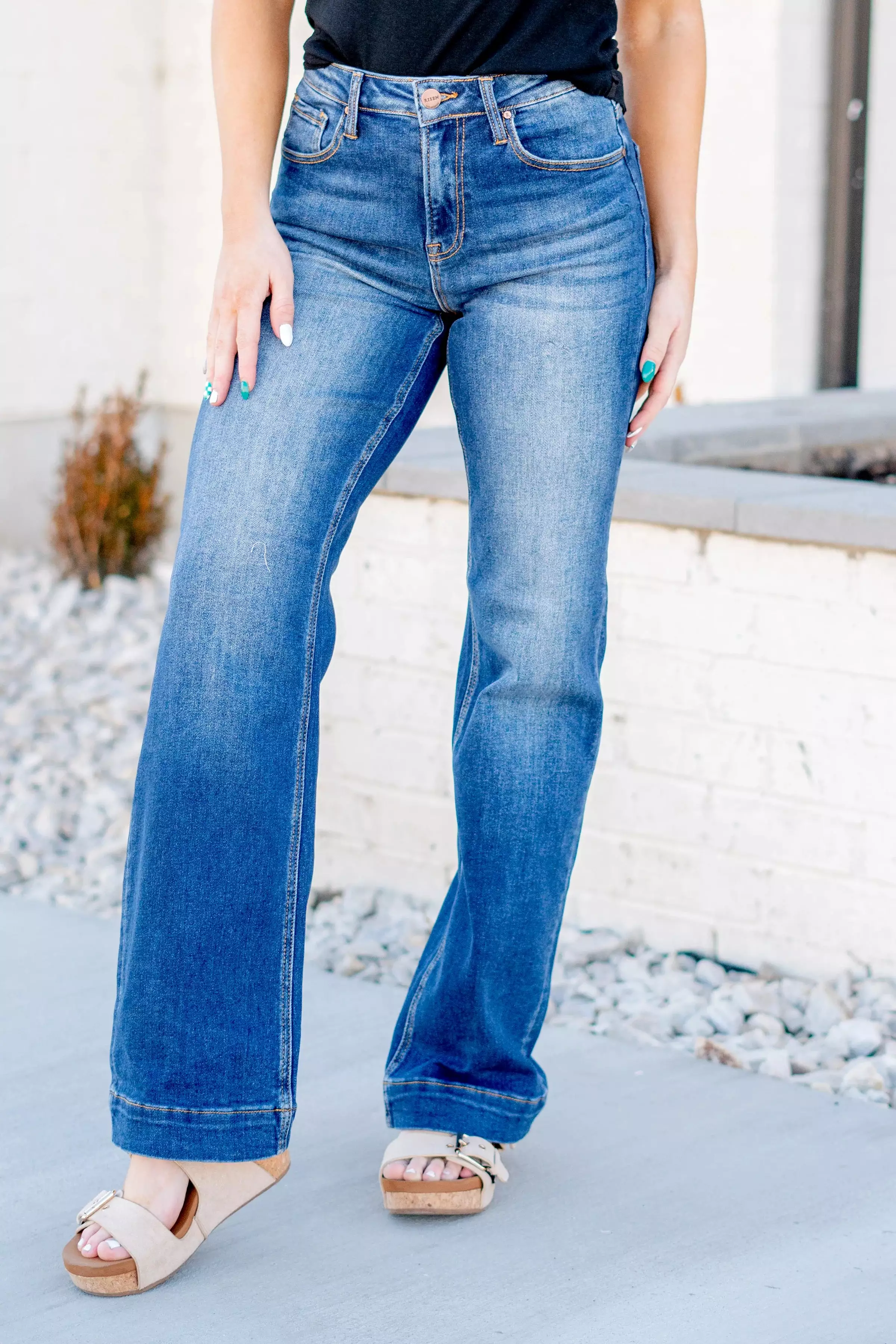 Millie High Rise Straight Jean