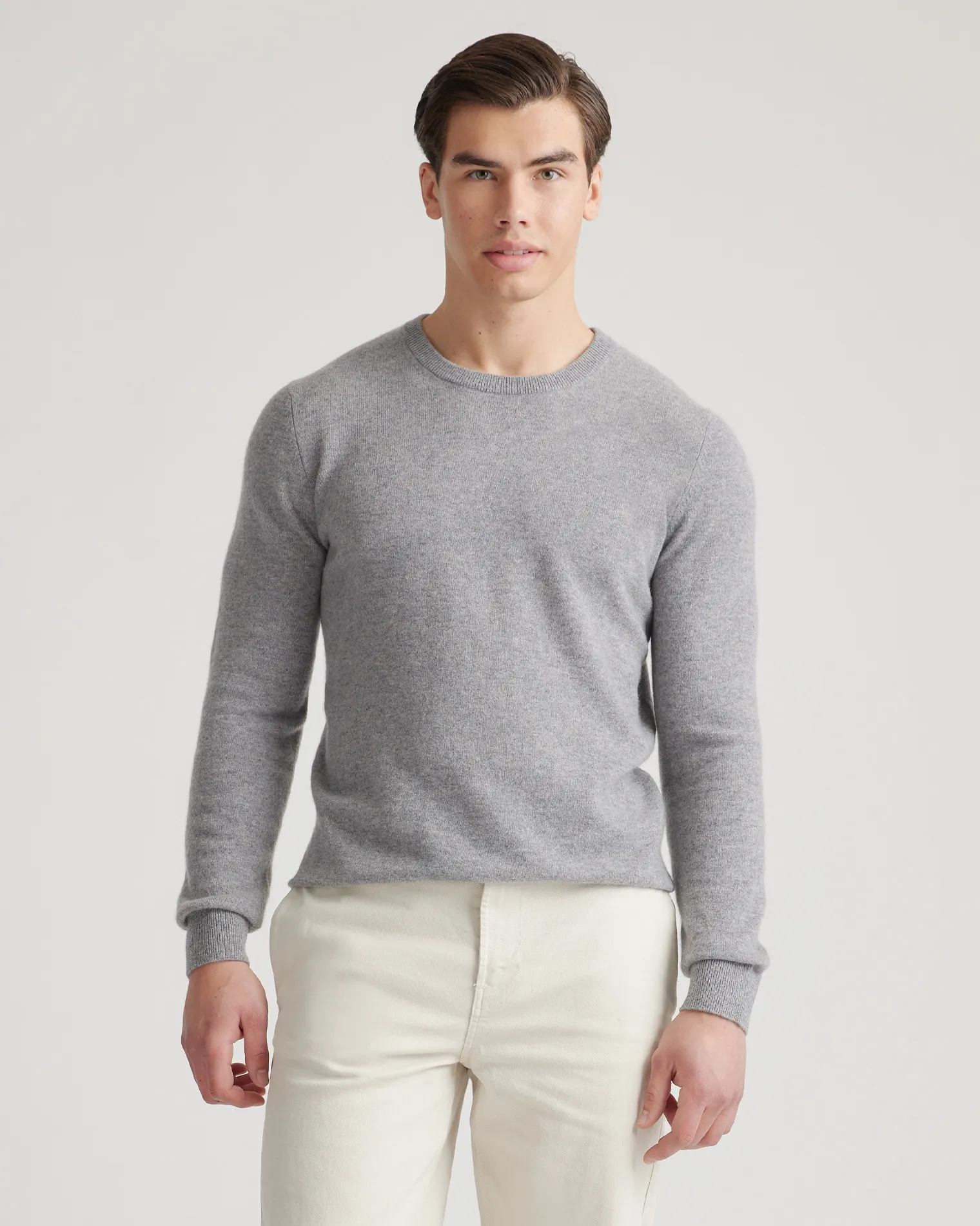 Mongolian Cashmere Crewneck Sweater