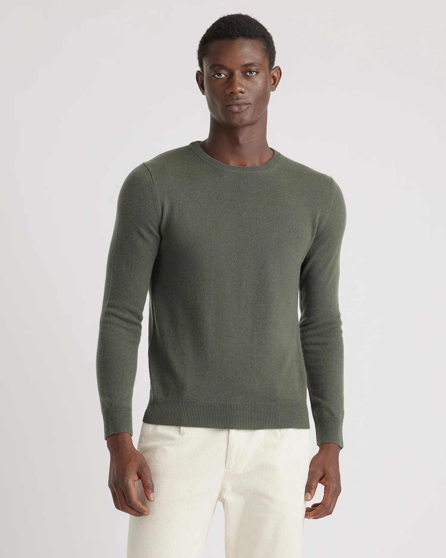 Mongolian Cashmere Crewneck Sweater