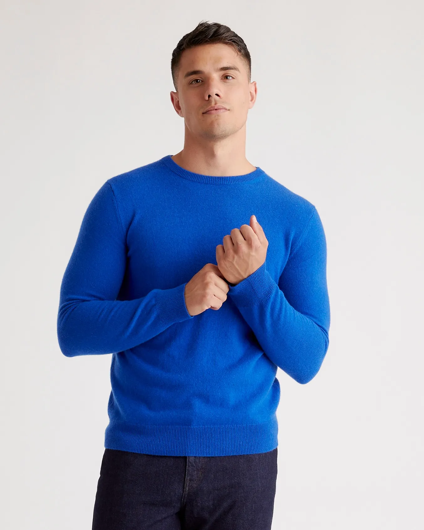 Mongolian Cashmere Crewneck Sweater