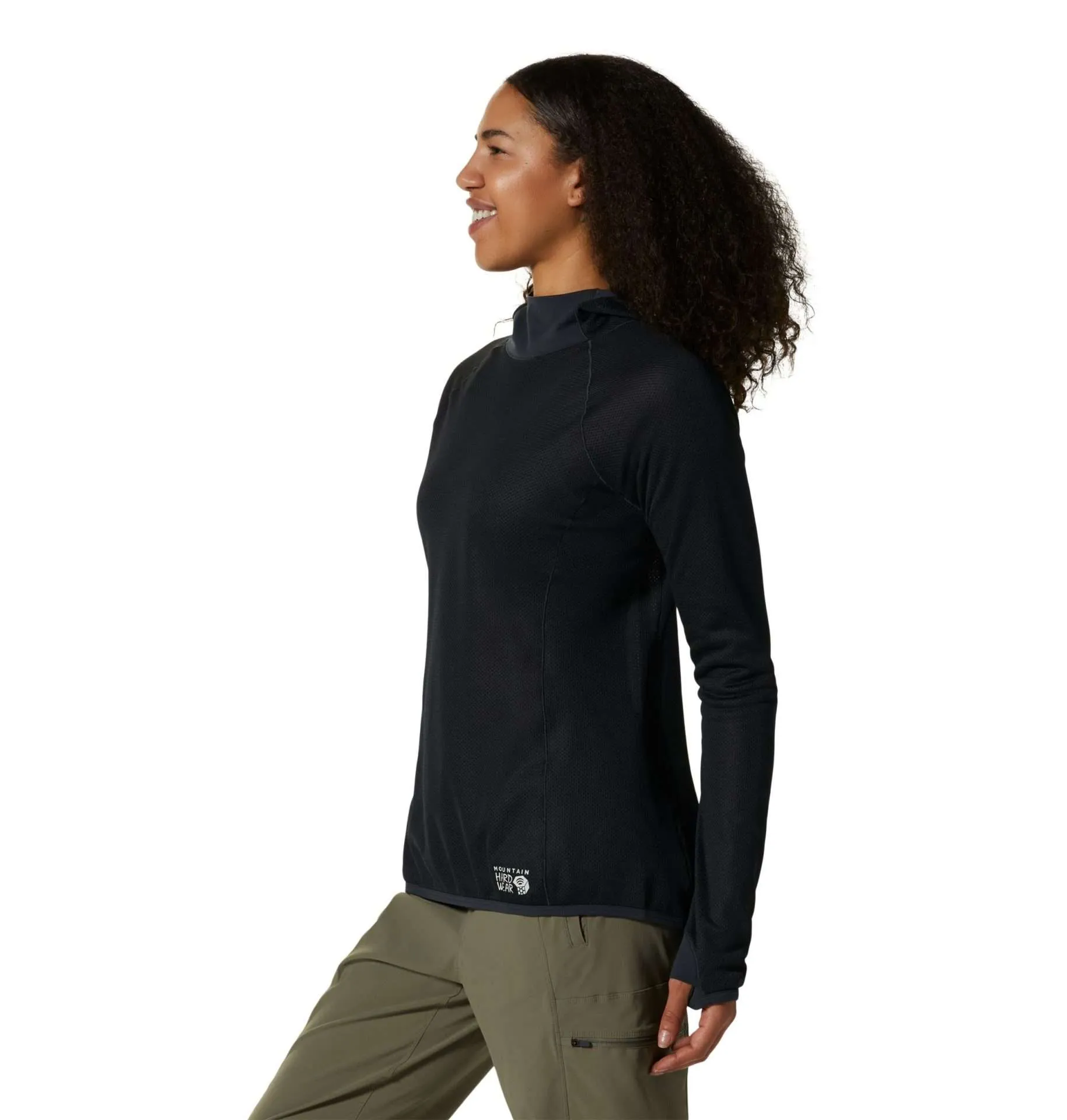 Mountain Hardwear Women’s Airmesh hoodie – Dark Storm