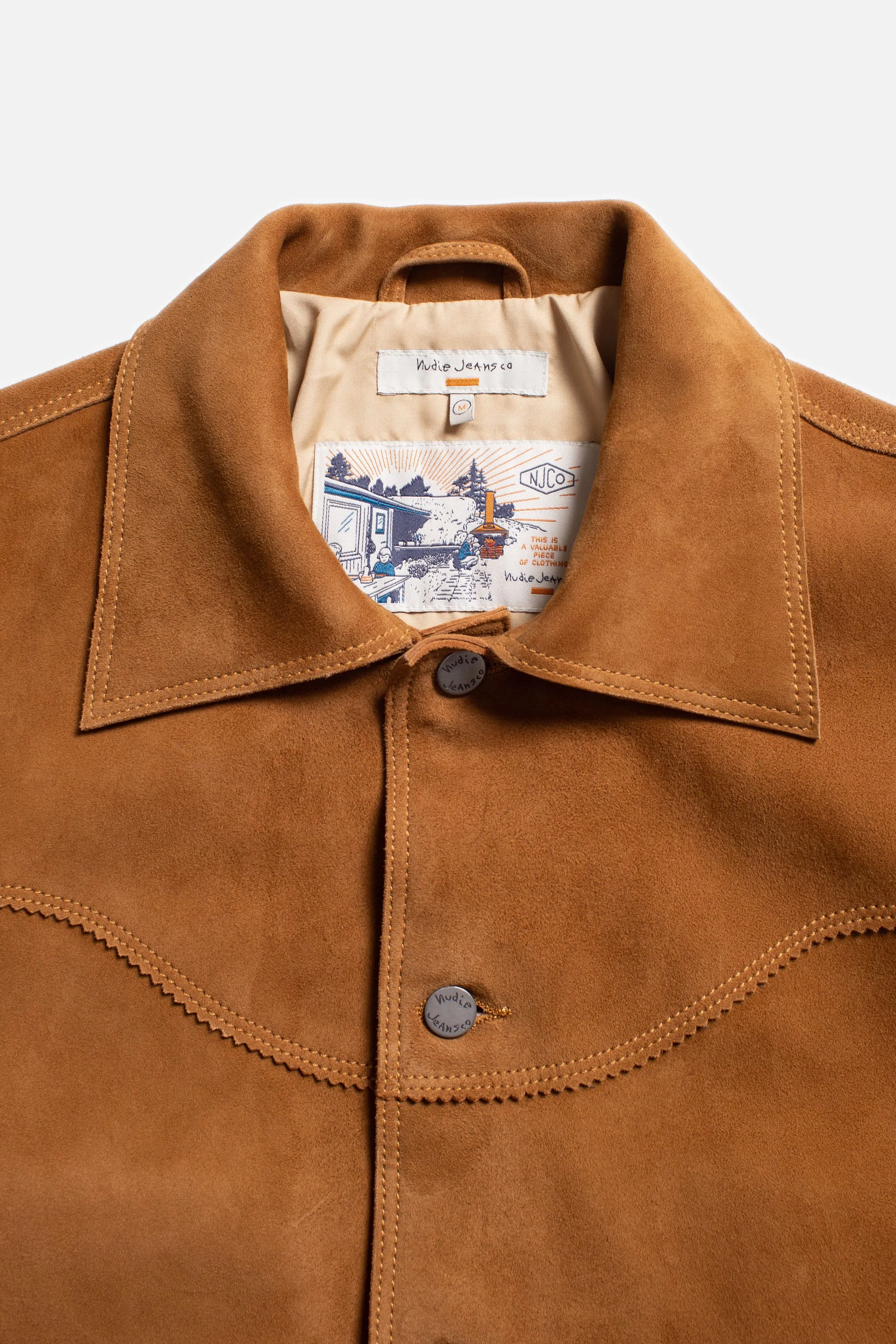 Muddy Nubuck Jacket Camel