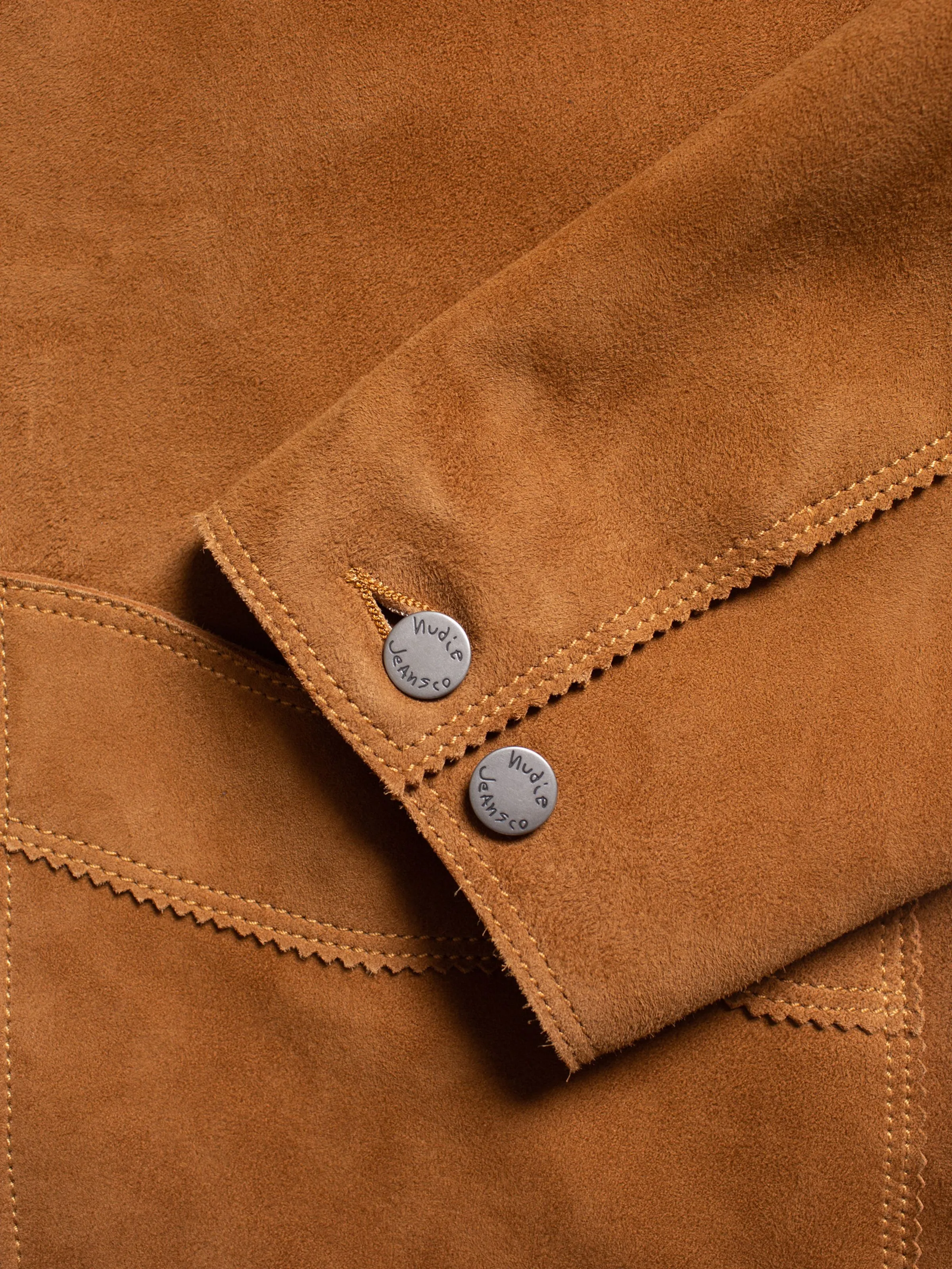 Muddy Nubuck Jacket Camel